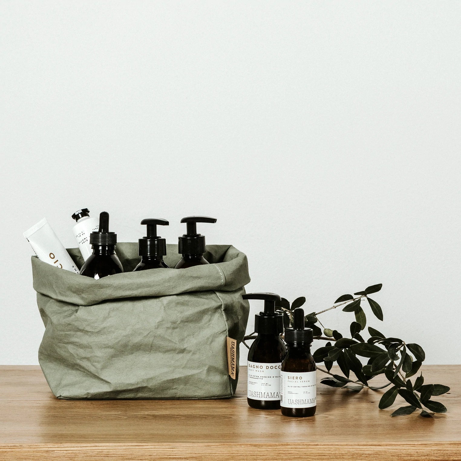 Paper Bag - Salvia - Large