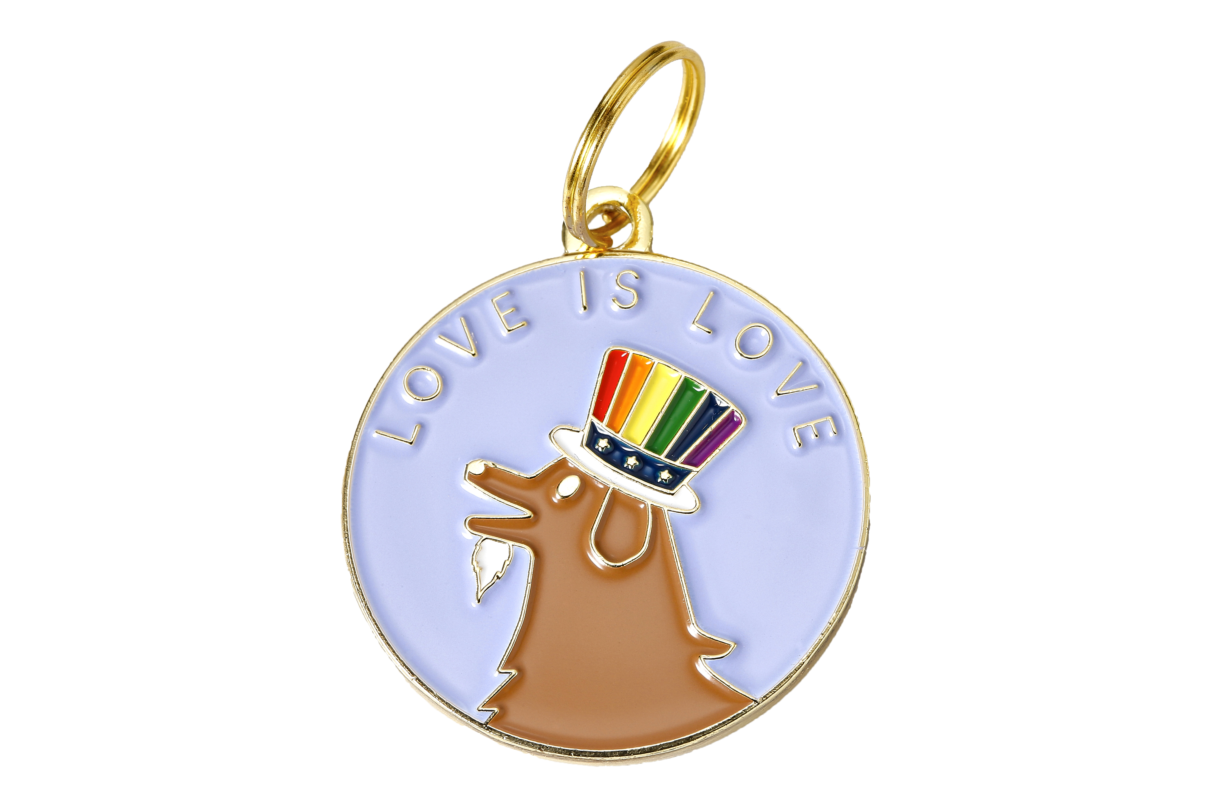 Pet ID Tag - Love is Love