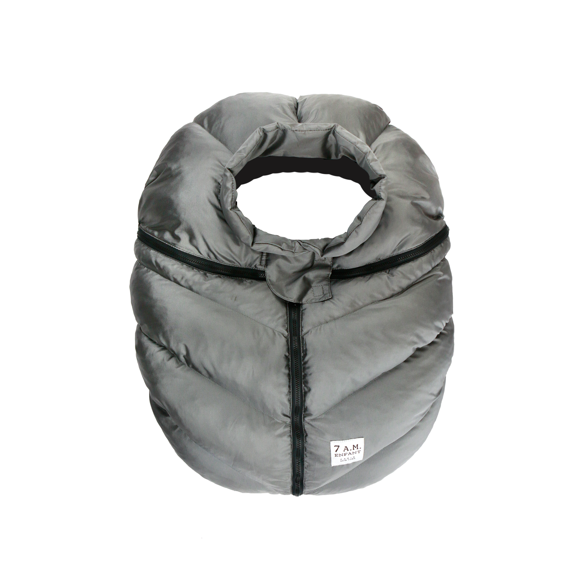 Car Seat Cocoon - Metallic Silver