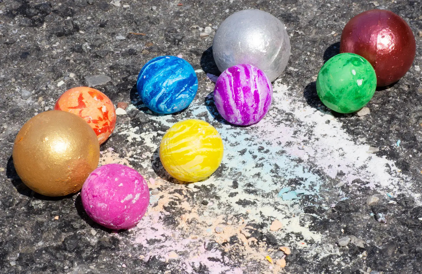 Mason's Planets Sidewalk Chalk
