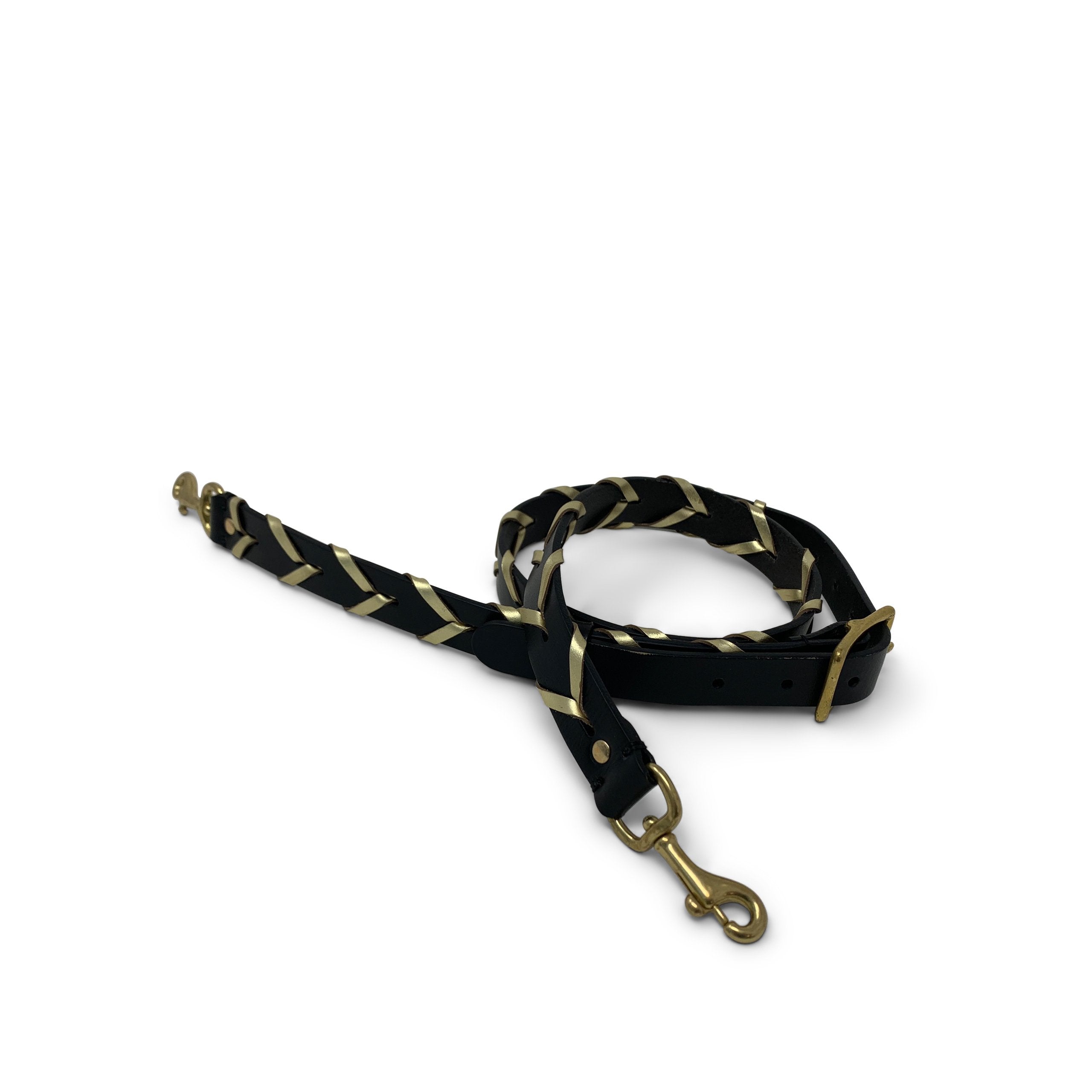 Braided Gold Crossbody Strap