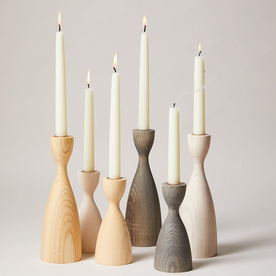 Pantry Candlestick - White