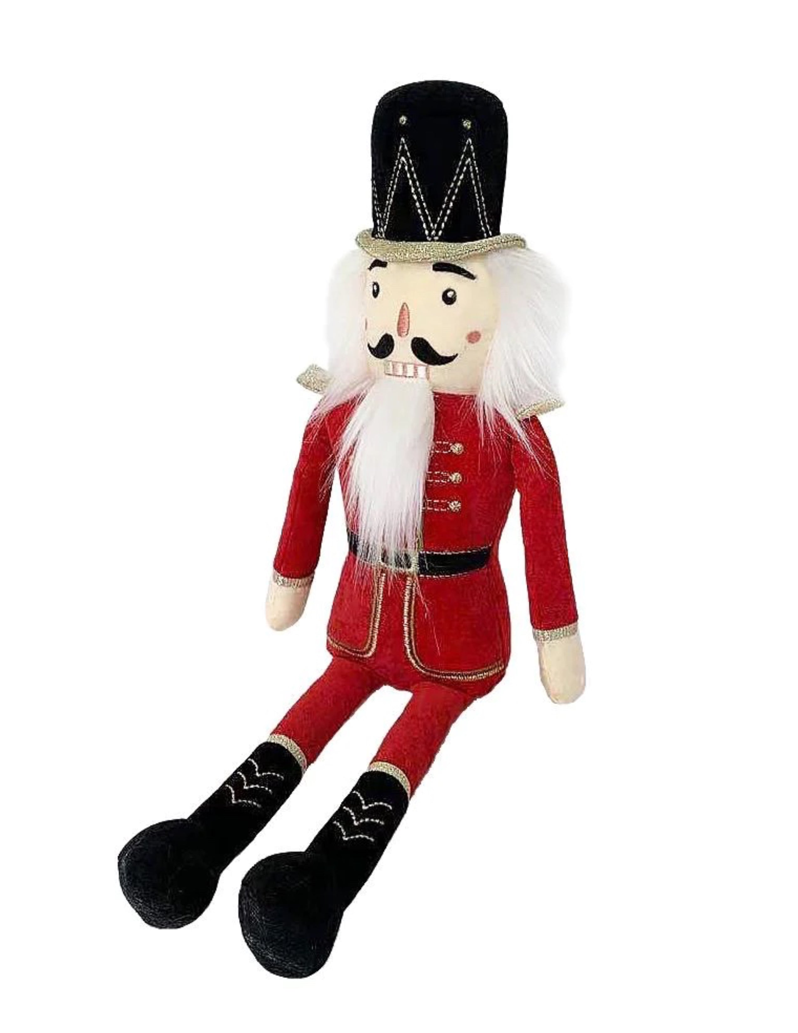 Nutcracker Shelf Sitter - Red