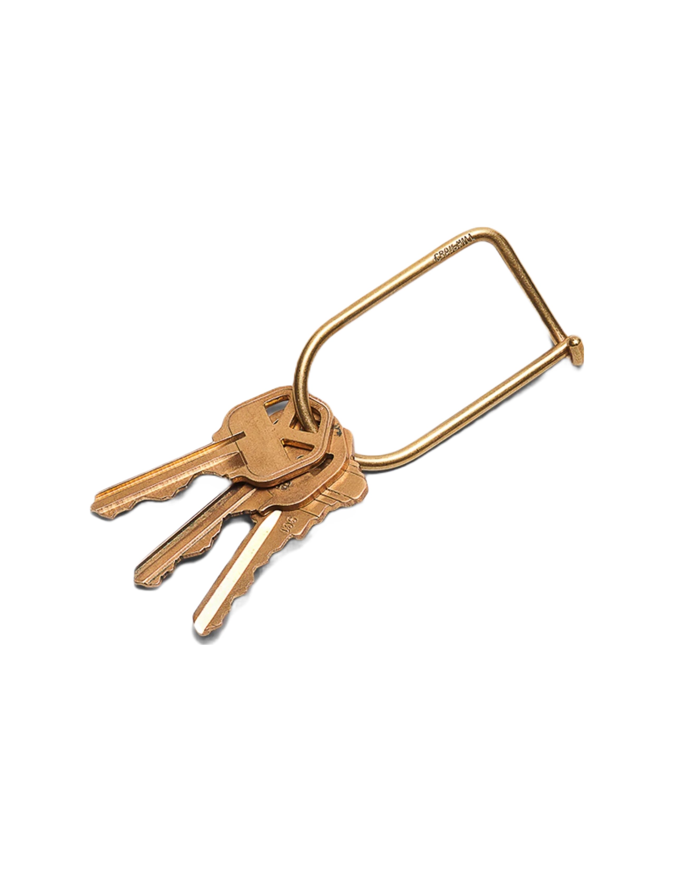Wilson Key Ring - Brass