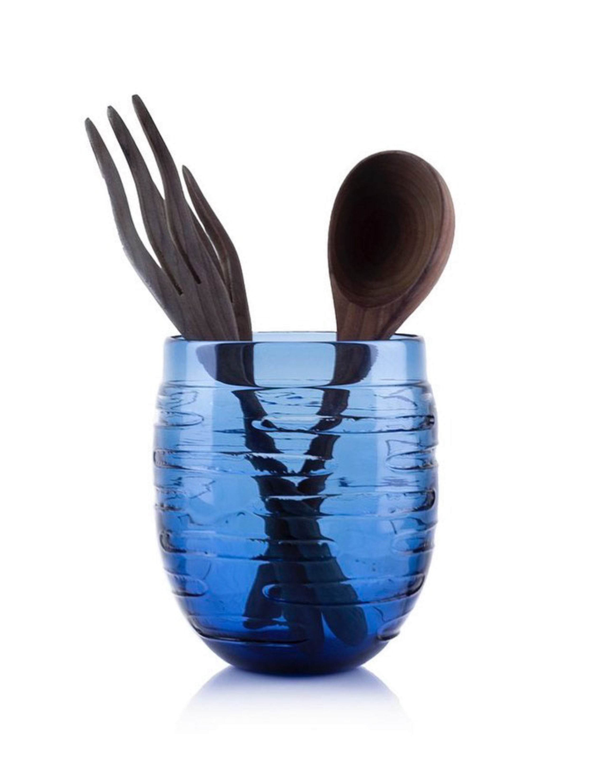 Incision Series Utensil Pot - Steel Blue
