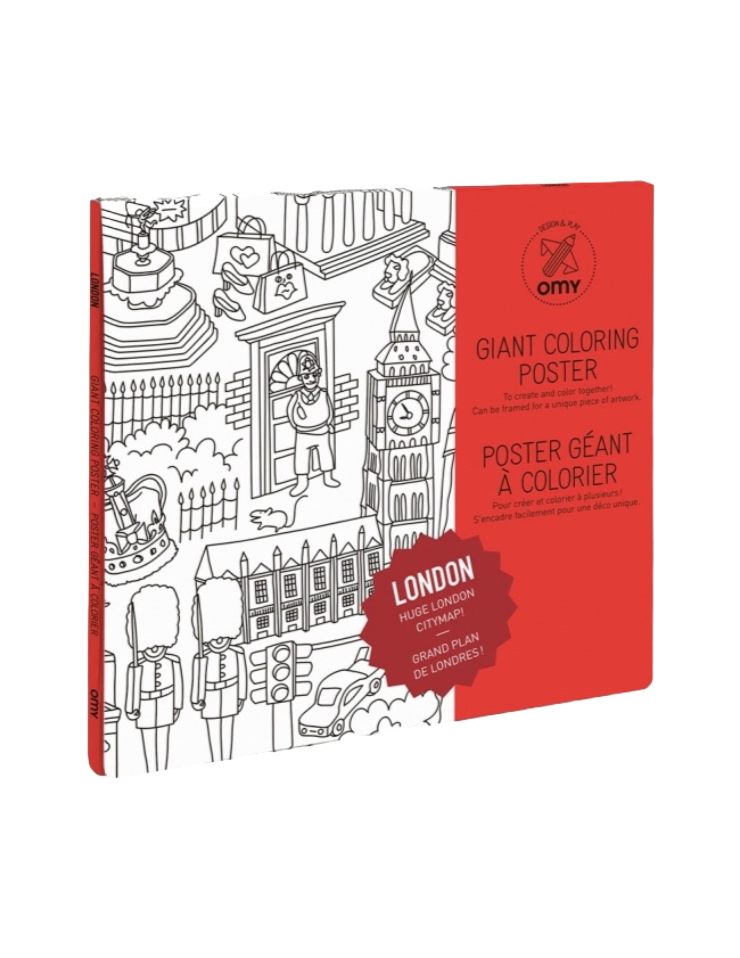 Giant Coloring Poster - London