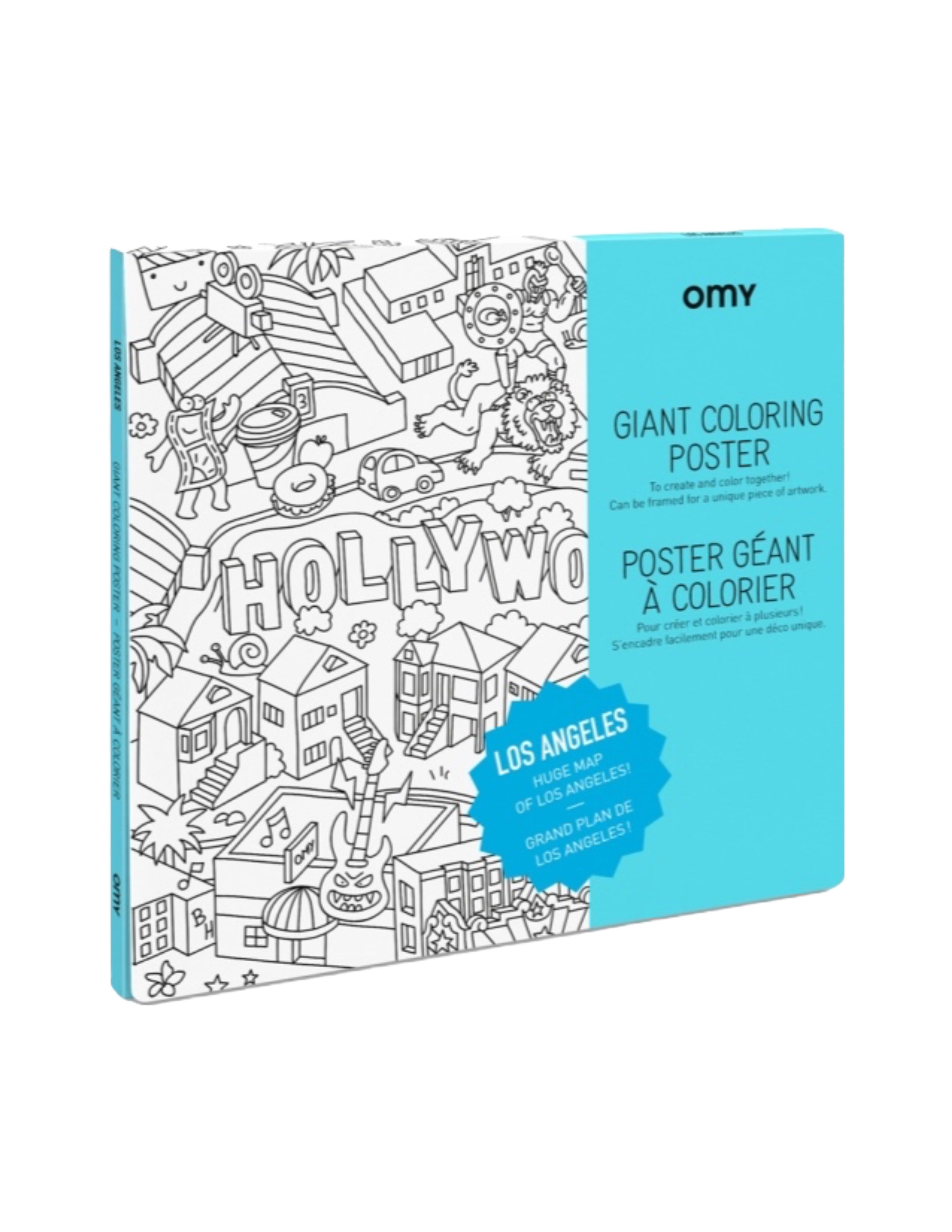 Giant Coloring Poster - Los Angeles
