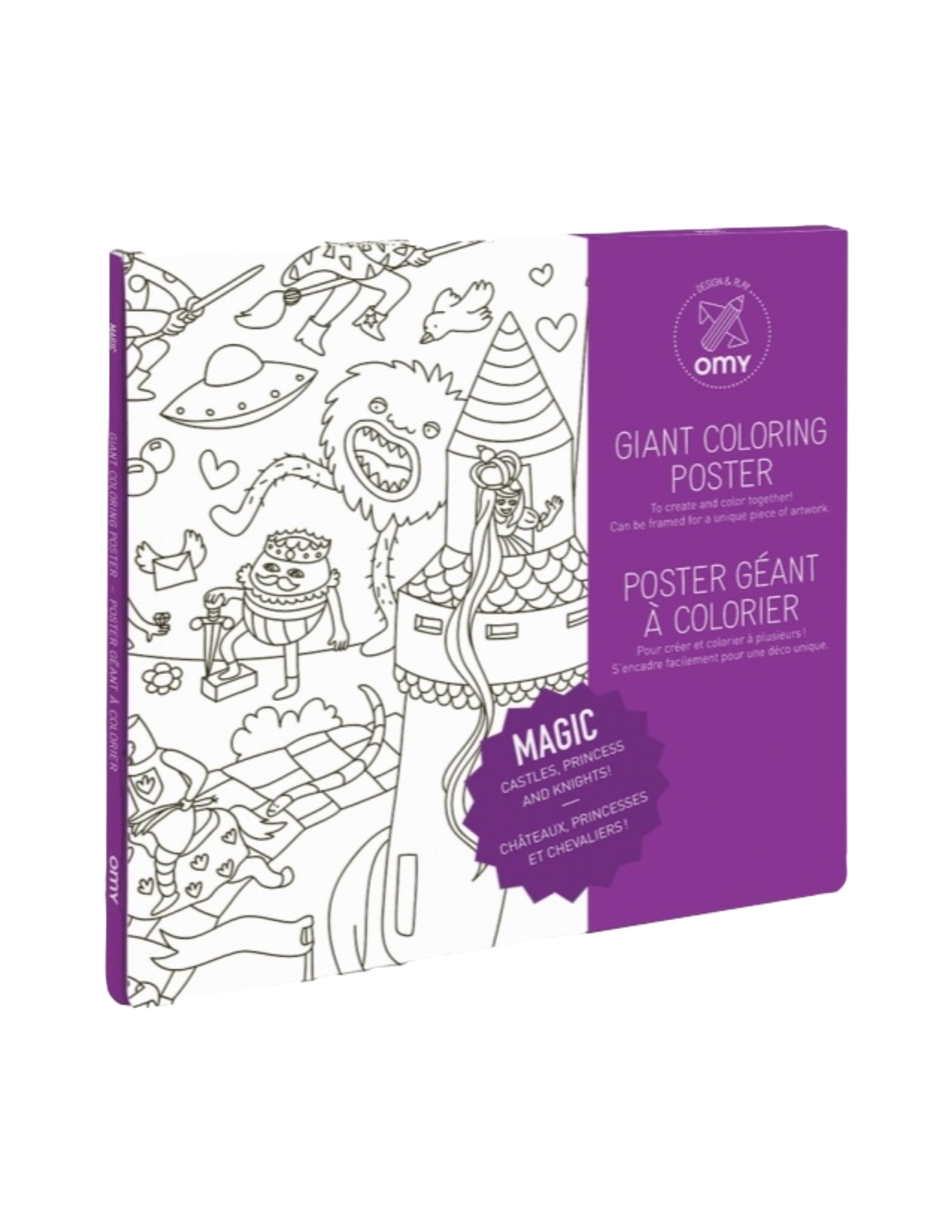 Giant Coloring Poster - Magic