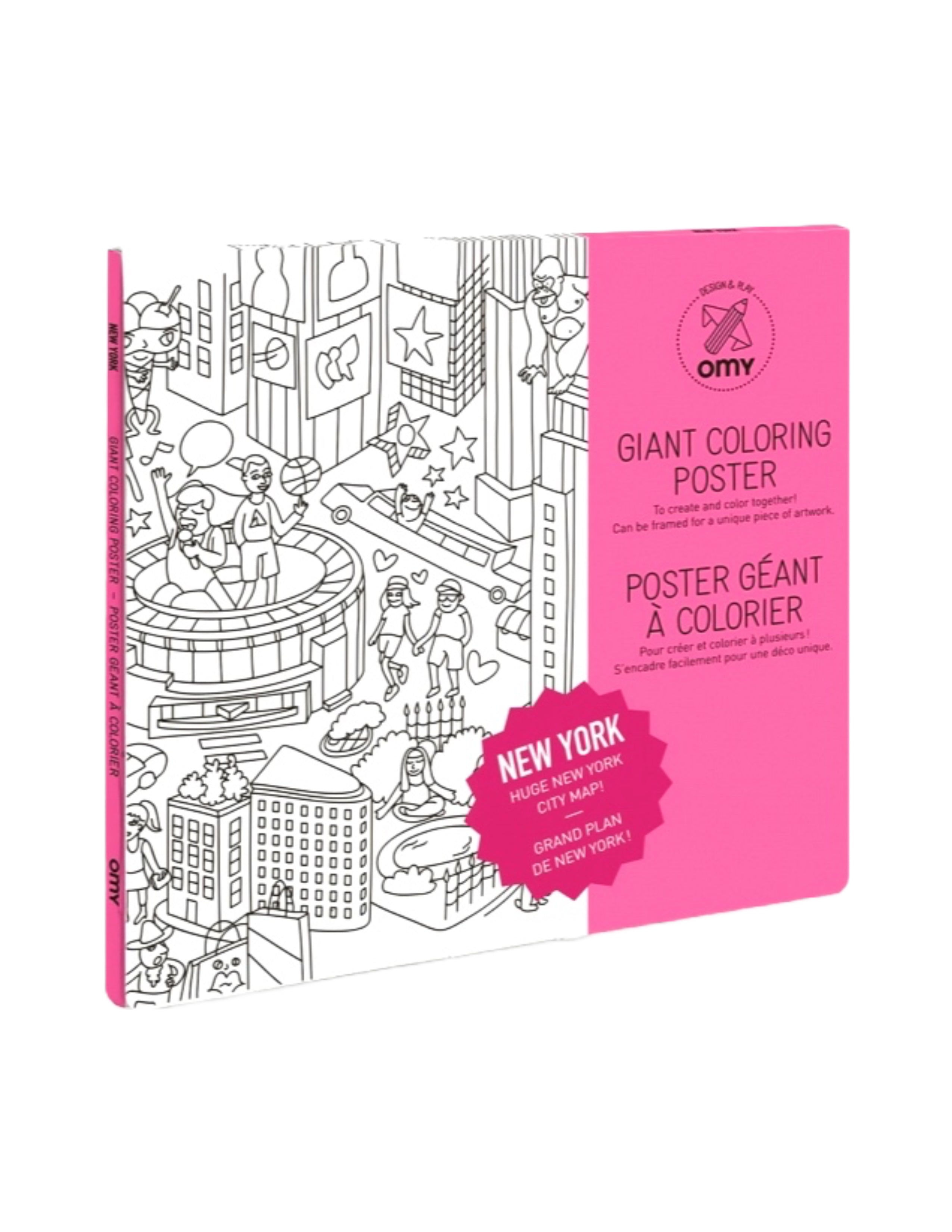 Giant Coloring Poster - New York