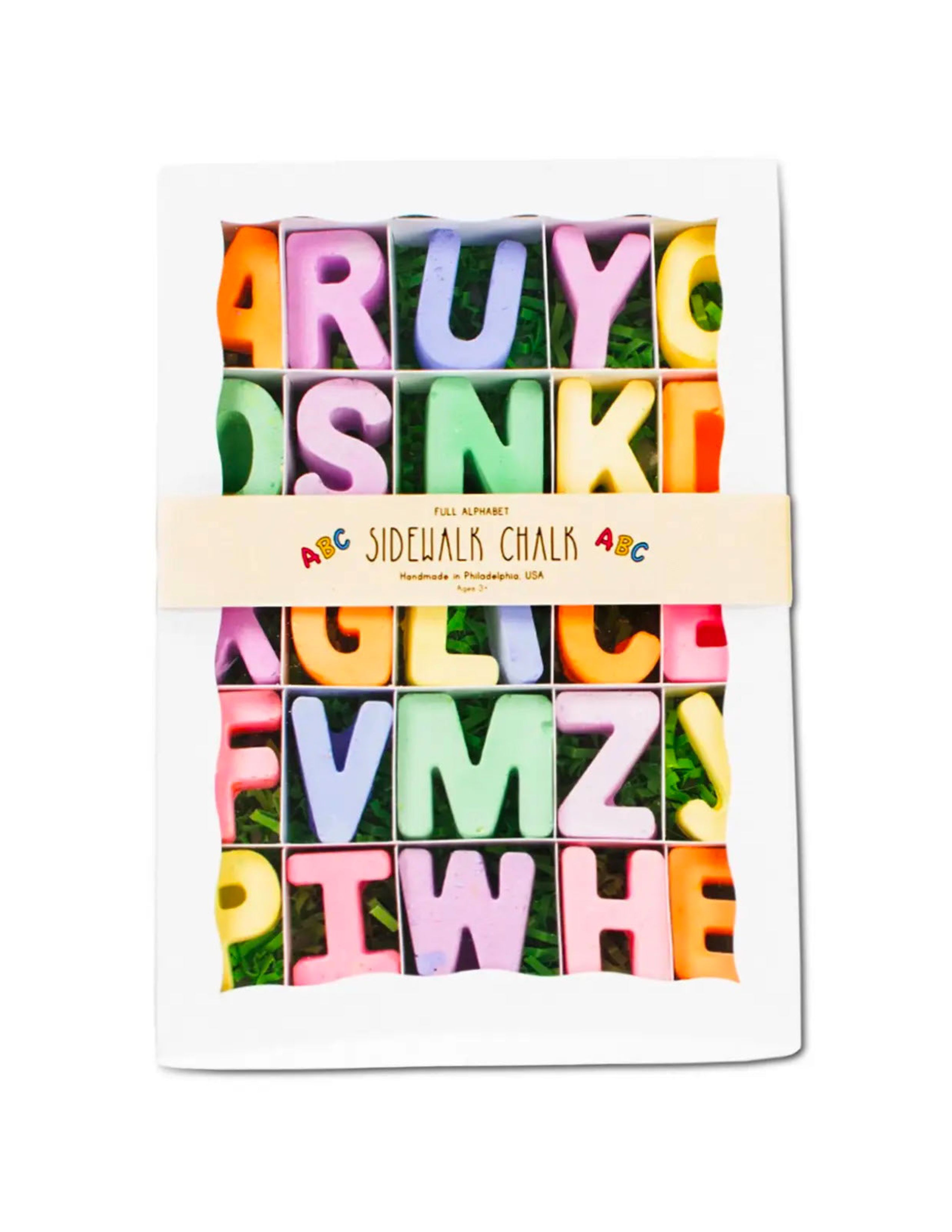 Alphabet Sidewalk Chalk