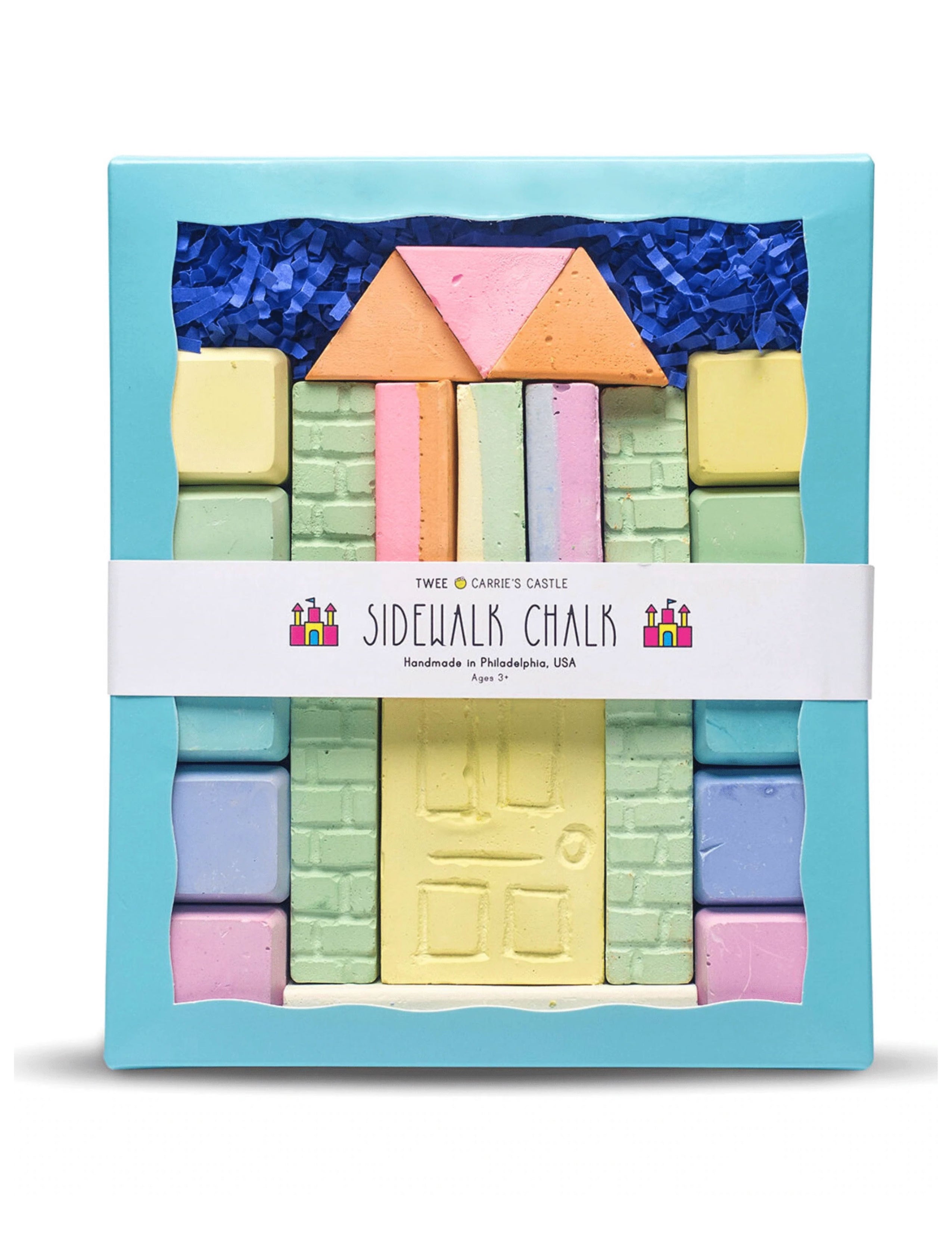 Sidewalk Chalk Castle