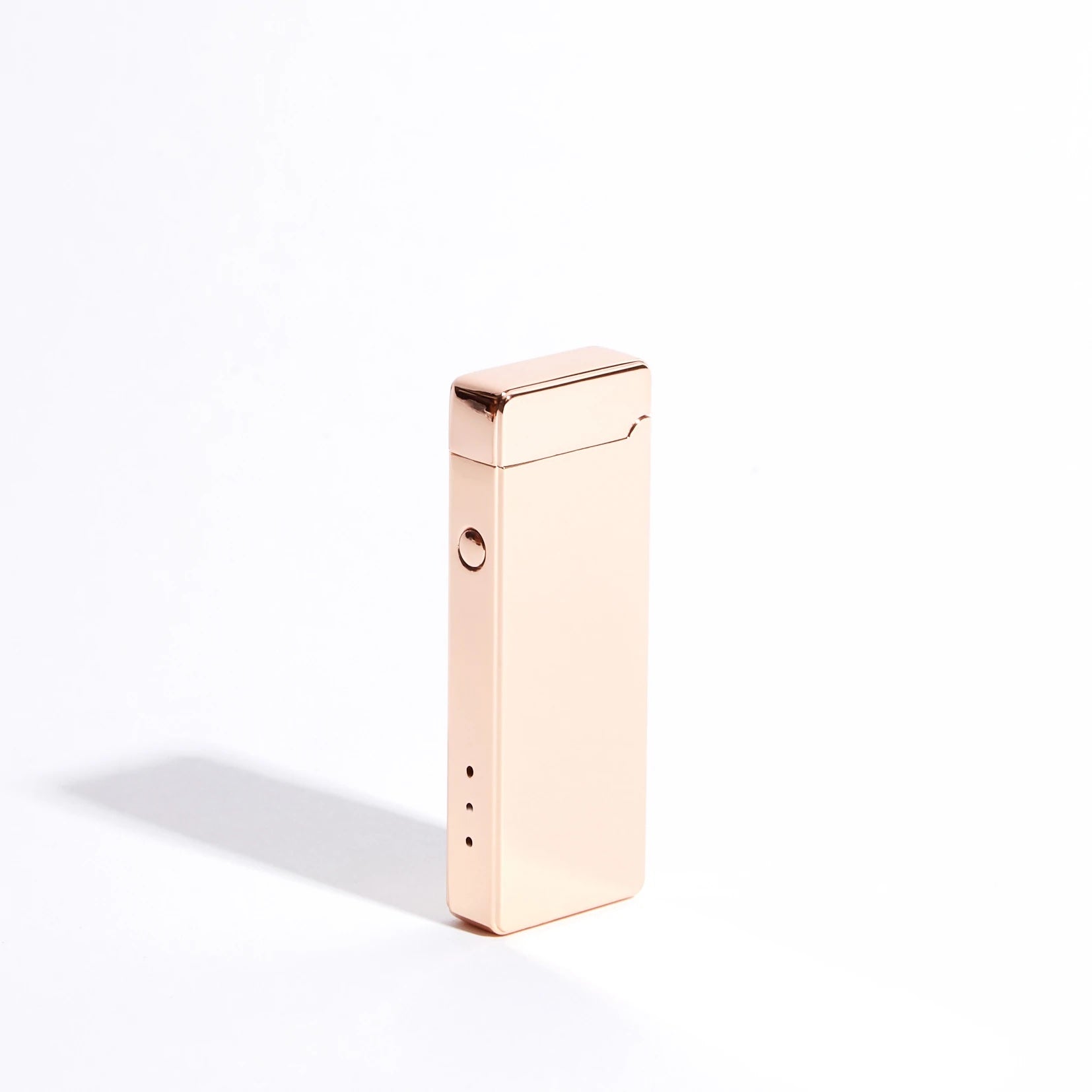 Slim Double Arc Lighter - Rose Gold Metallic