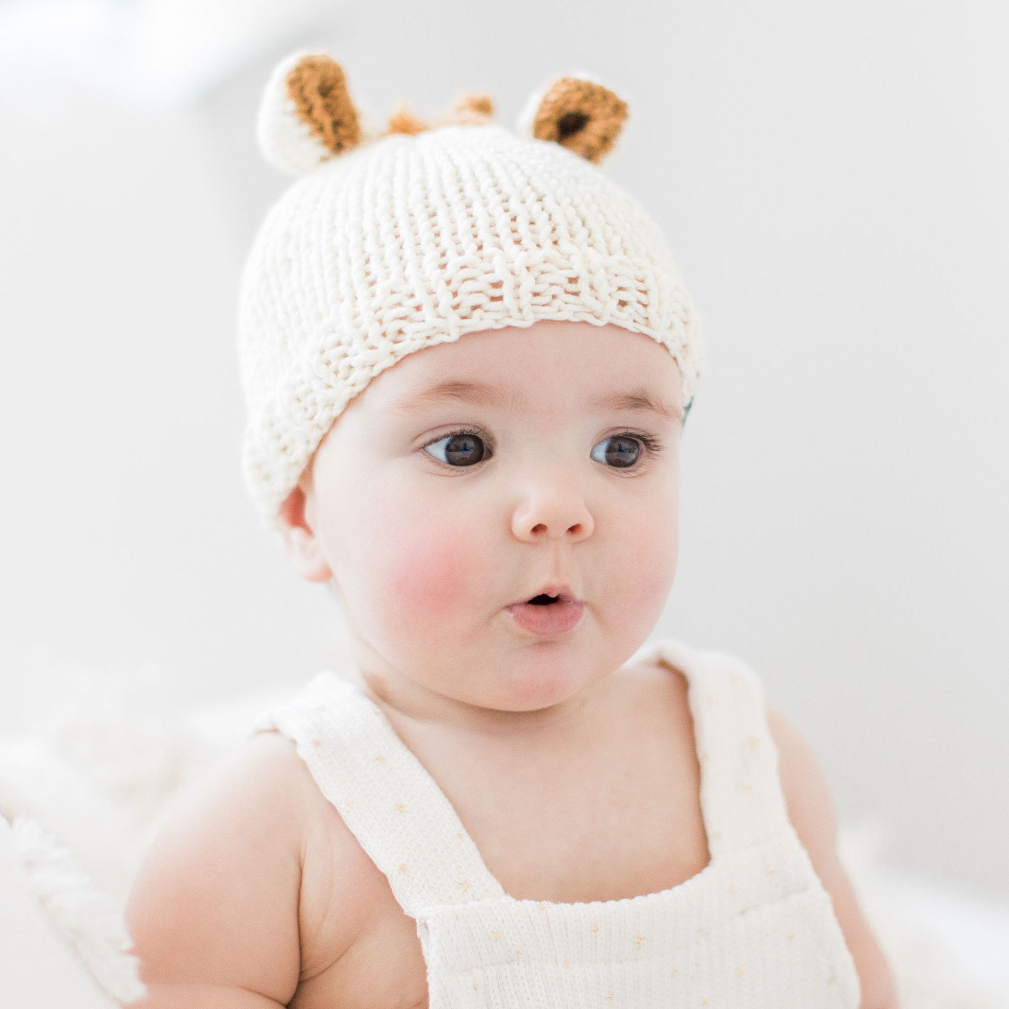 Sophie La Girafe Hat Knitting Kit