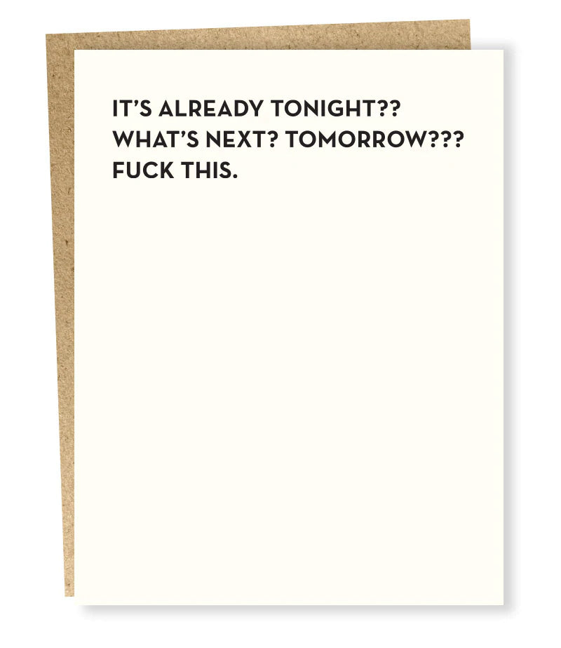 Tomorrow Card
