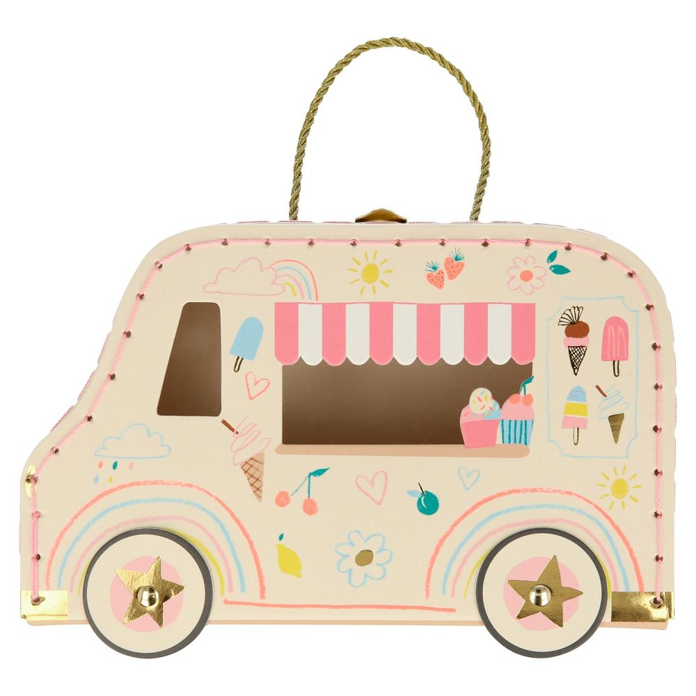 Ice Cream Van Bunny Doll Suitcase