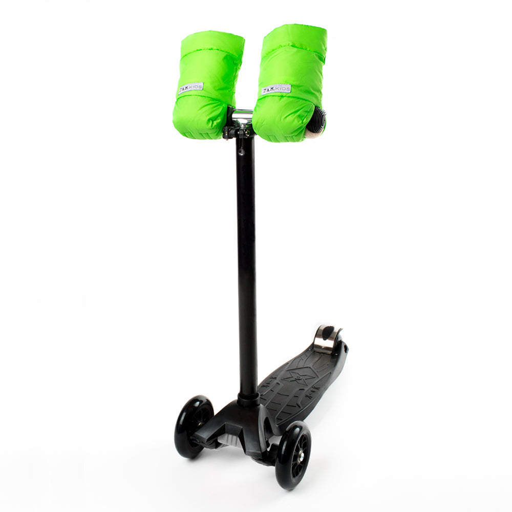 Kids Warm Muffs - Neon Green