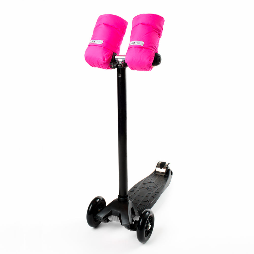 Kids Warm Muffs - Neon Pink
