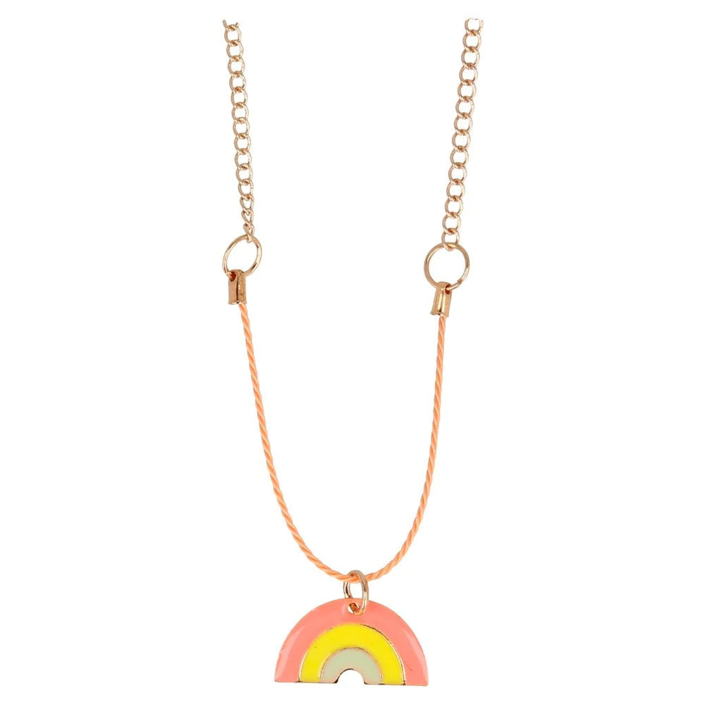 Enamel Rainbow Necklace