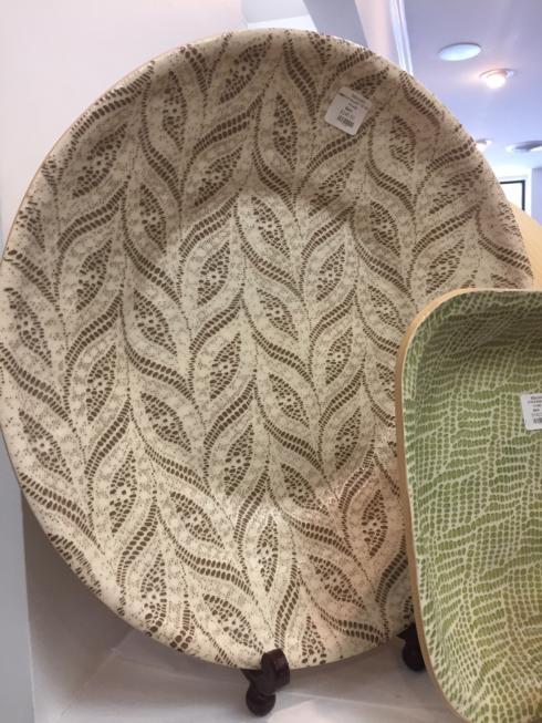 Centerpiece Bowl - Paisley Mocha