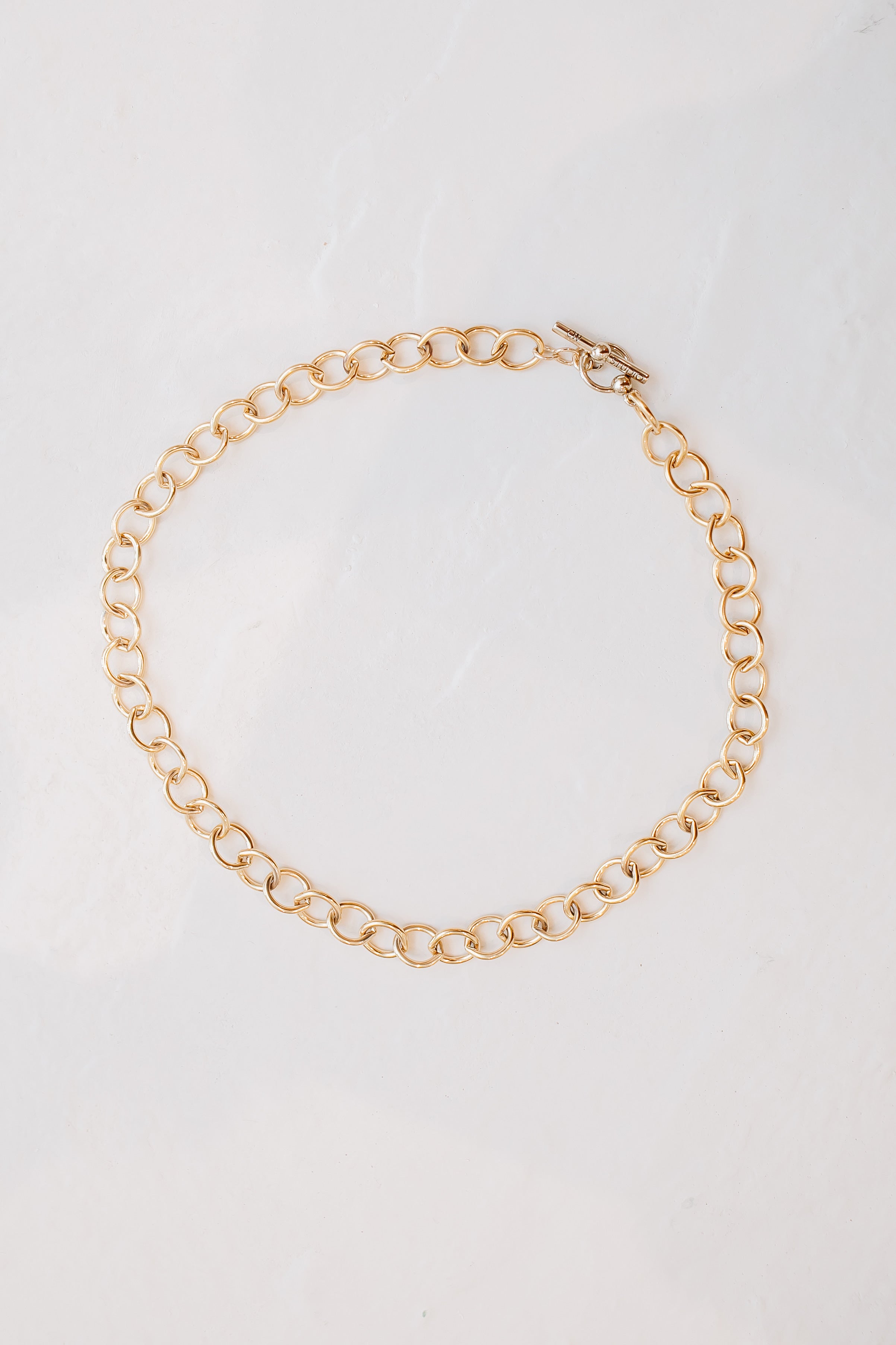Round Link Necklace