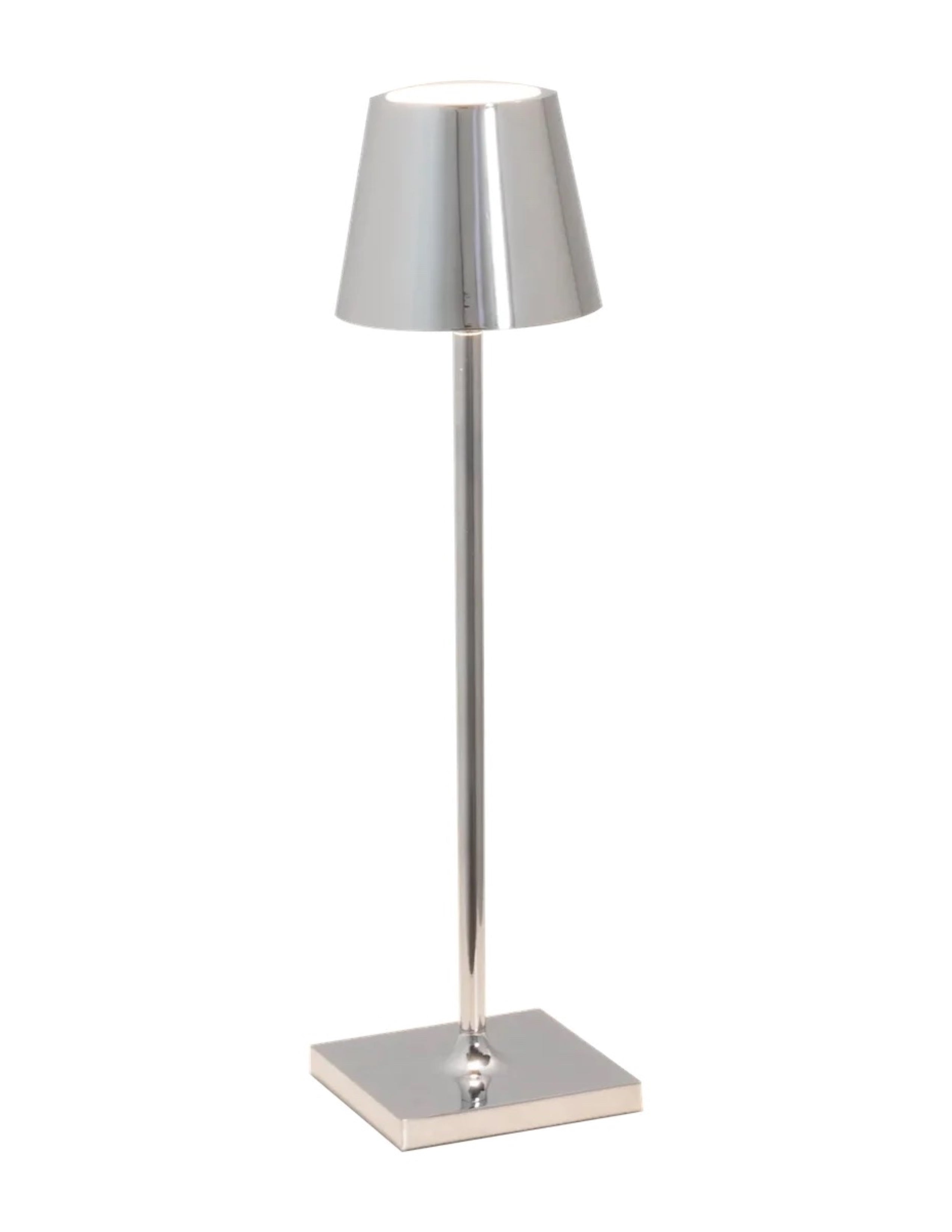 Poldina Pro Micro Cordless Lamp - Chrome