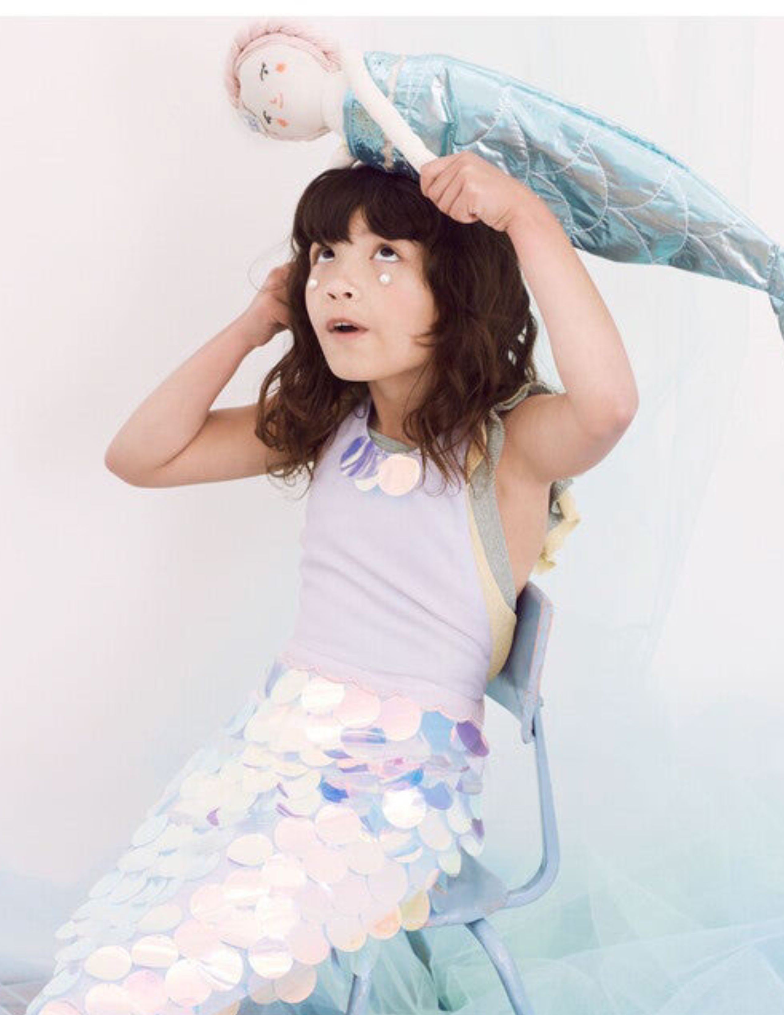 Mermaid Wrap Dress Up Costume