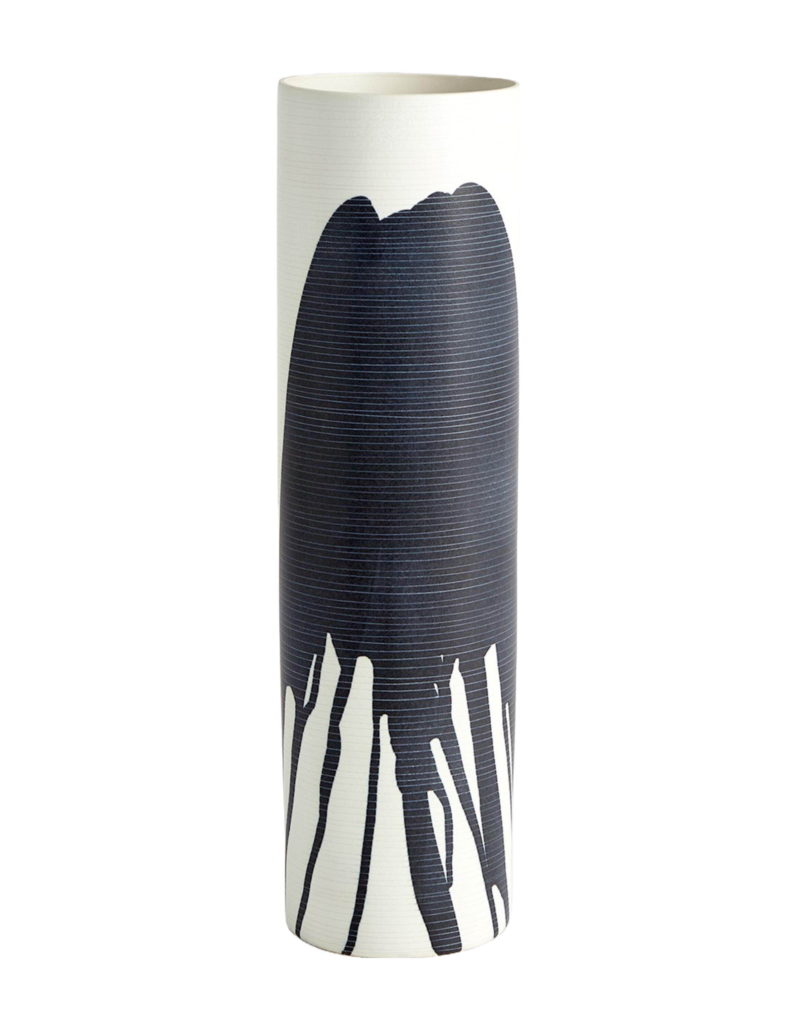 Splatter Vase - Ink