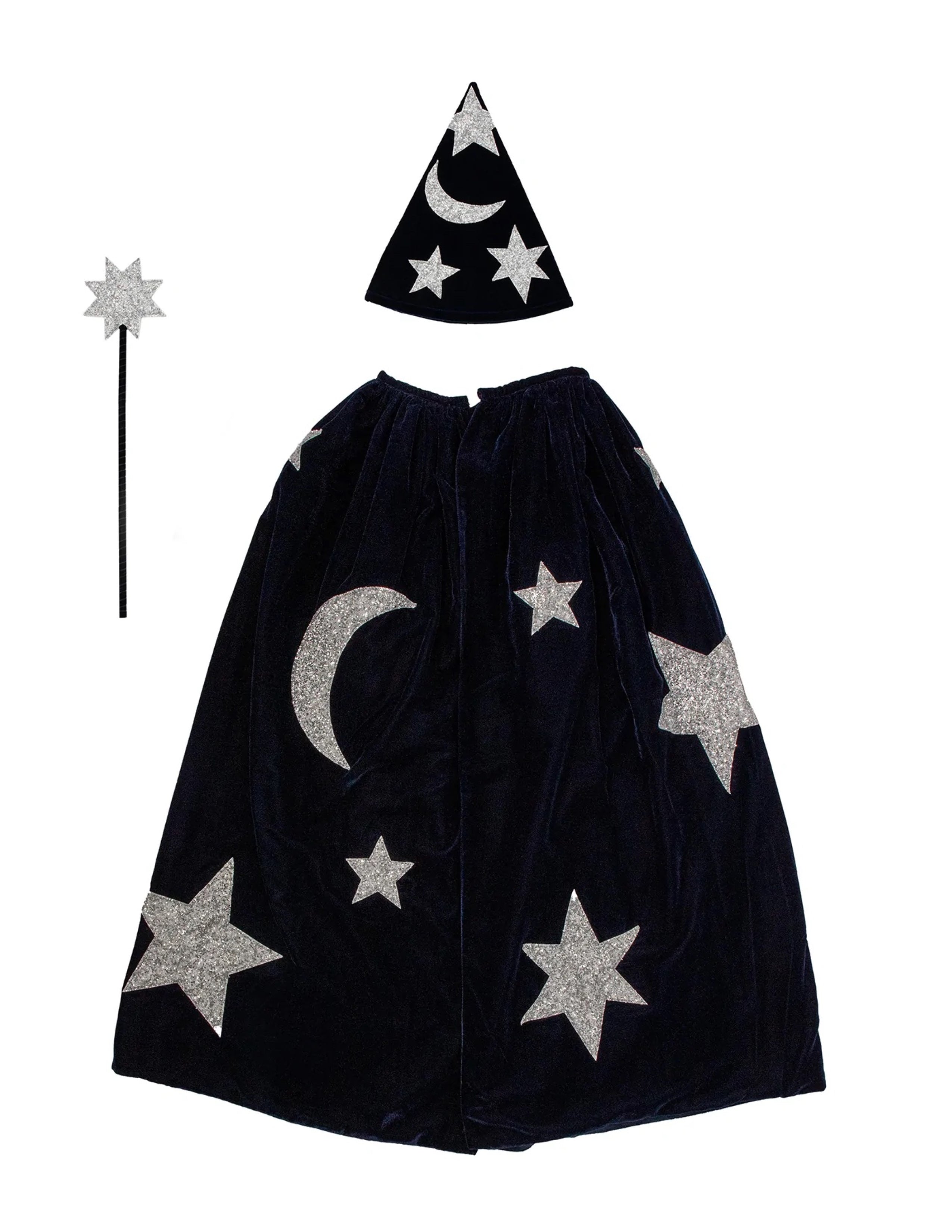 Blue Velvet Wizard Costume