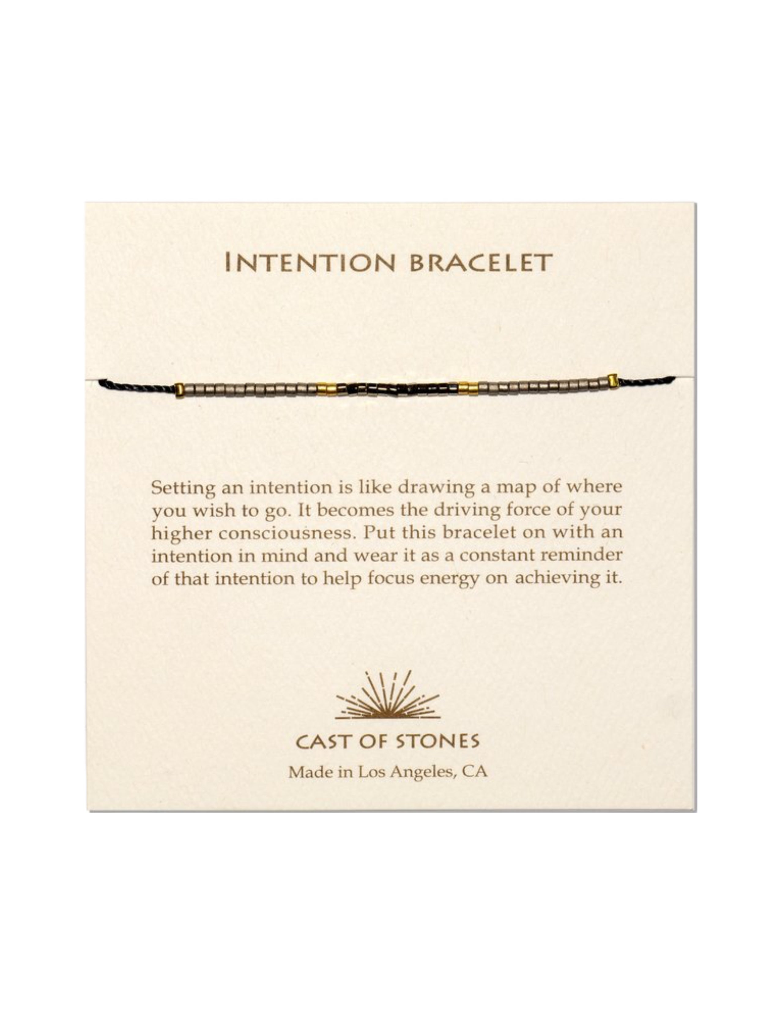 Intention Bracelet - Neutral & Gold