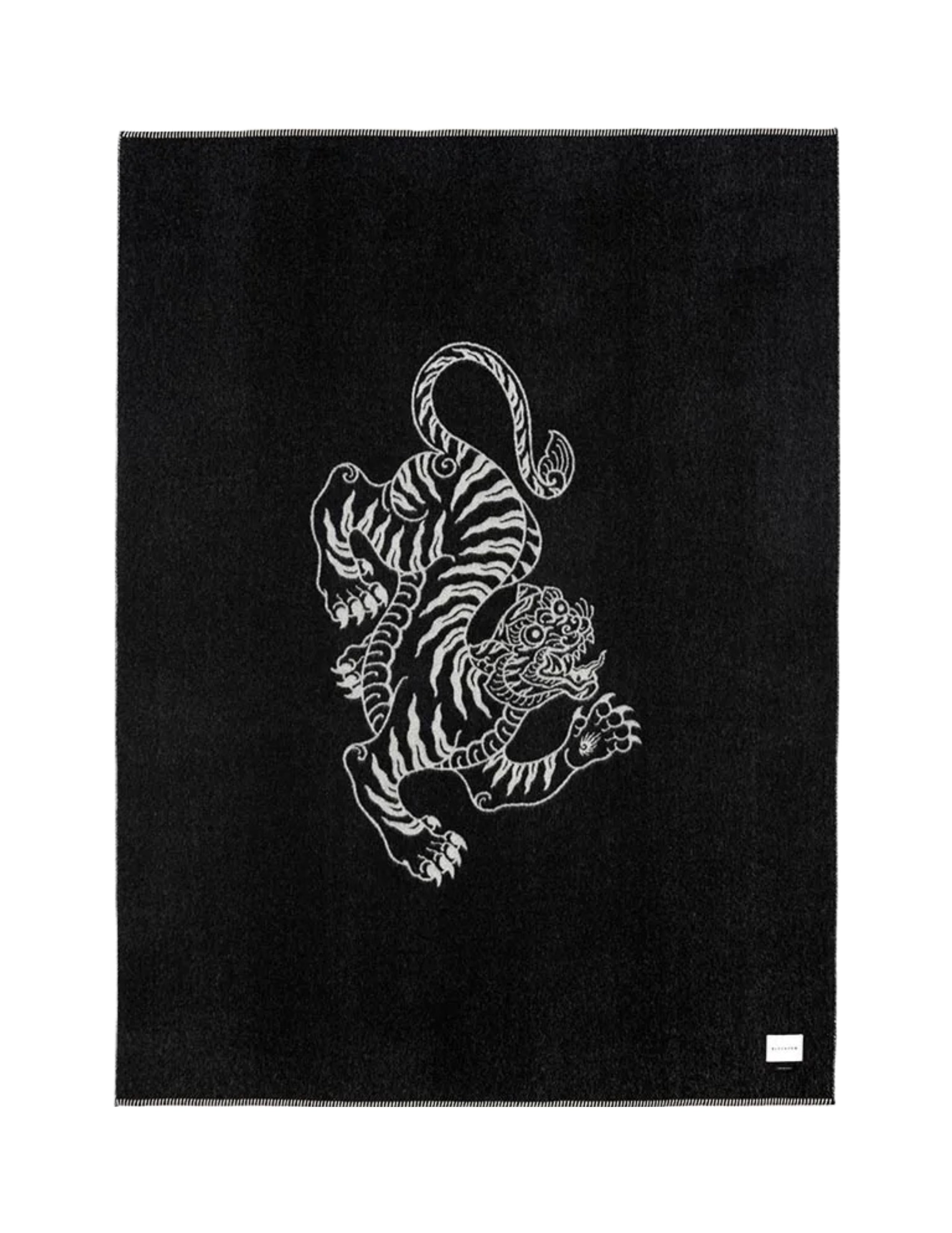 Voodoo Reversible Throw - Black/Ivory