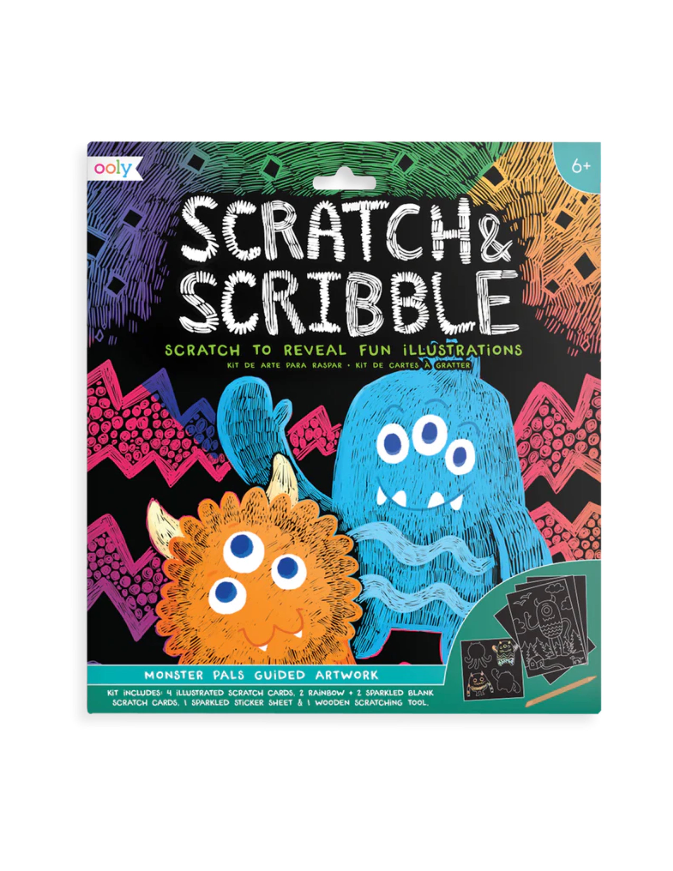 Scratch and Scribble - Monster Pals