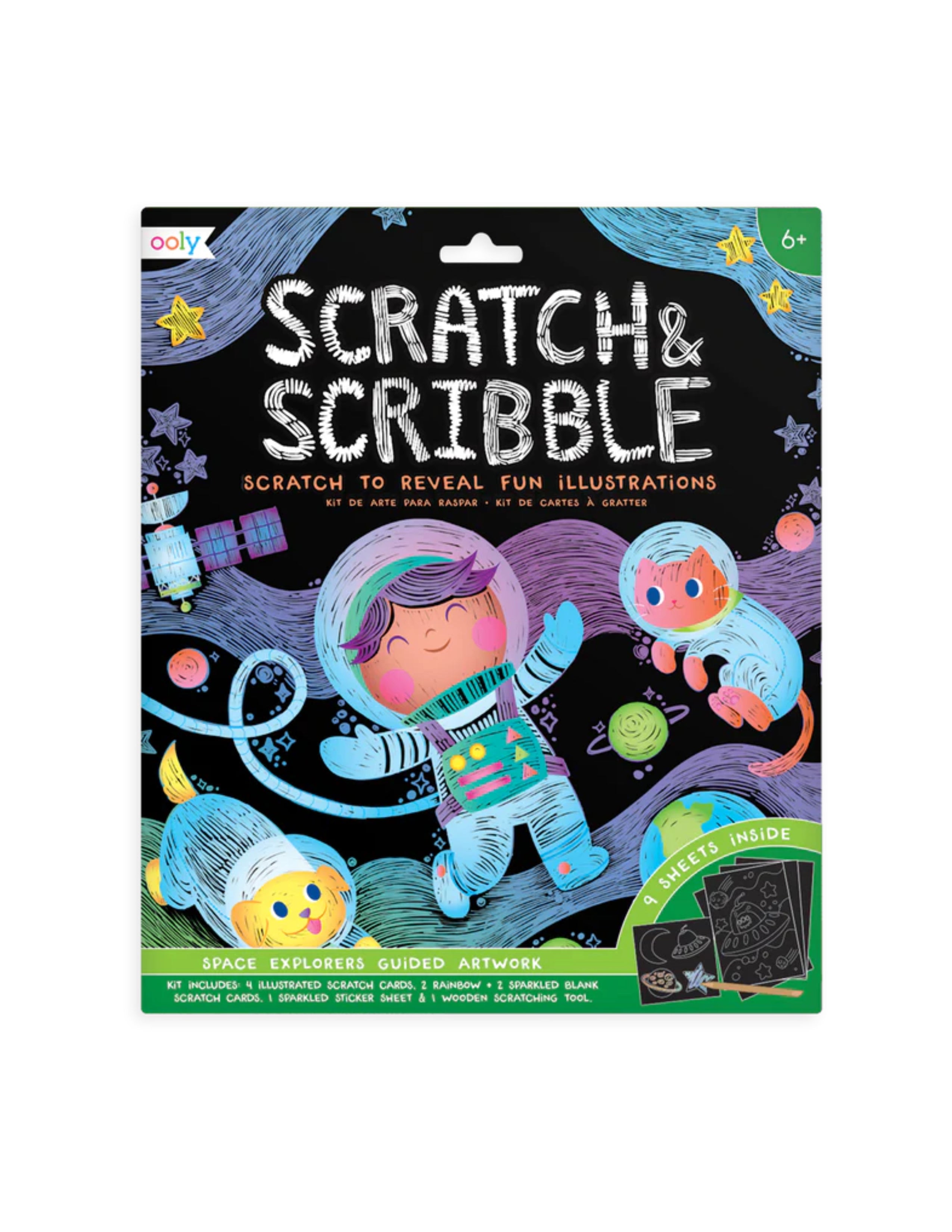 Scratch and Scribble - Space Explorers