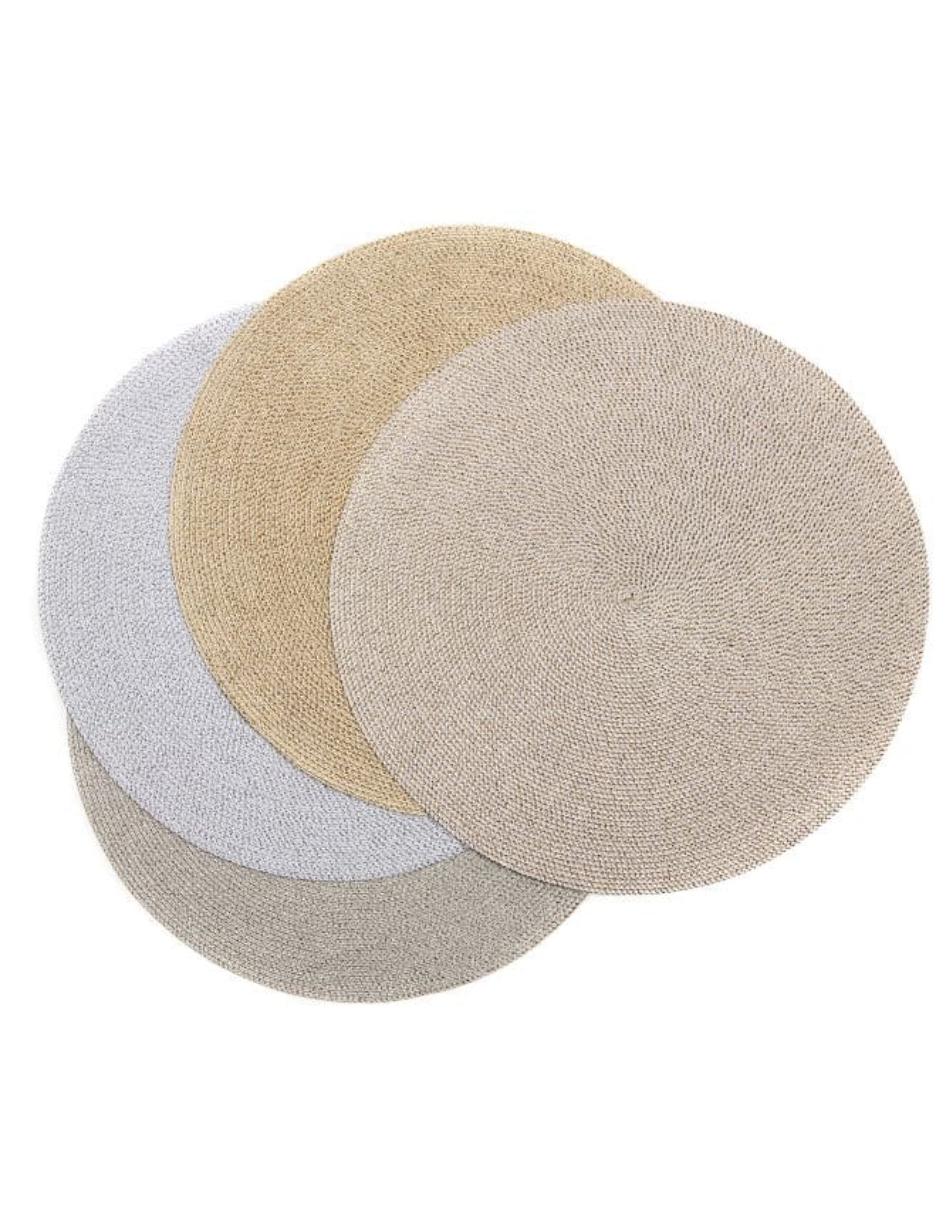 Shimmer Placemat Silver Dust - Set of 4