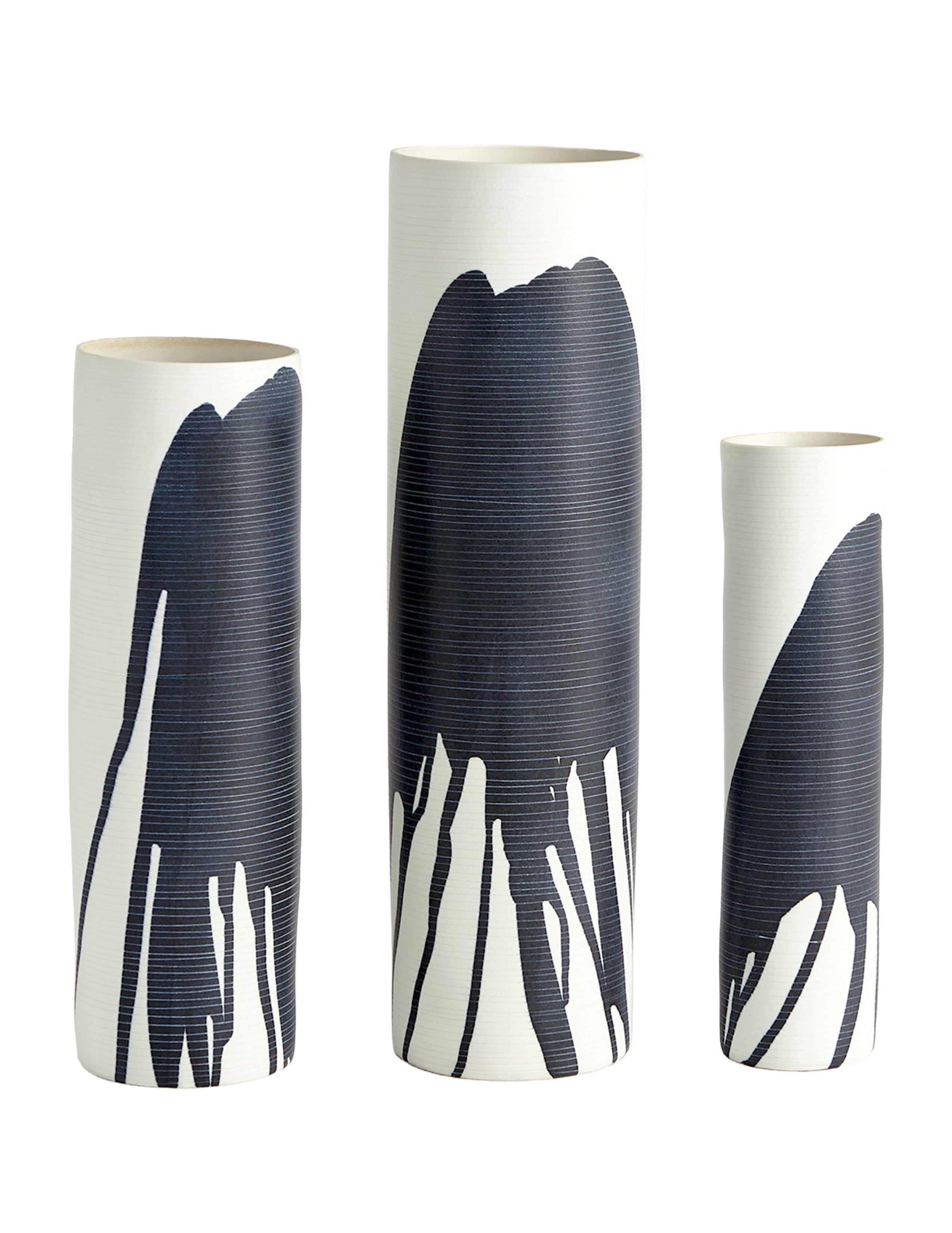 Splatter Vase - Ink