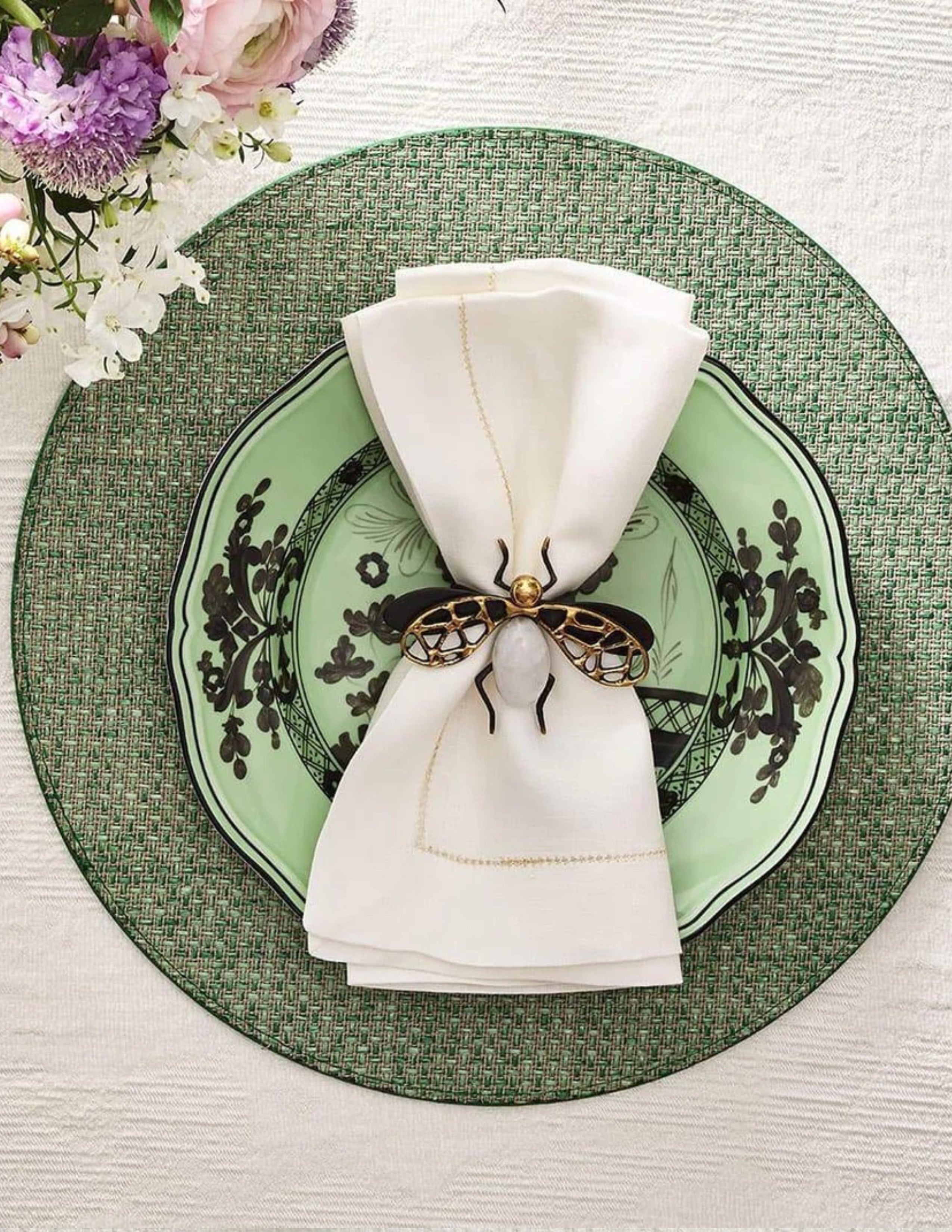 Fly Away Napkin Ring Set/4