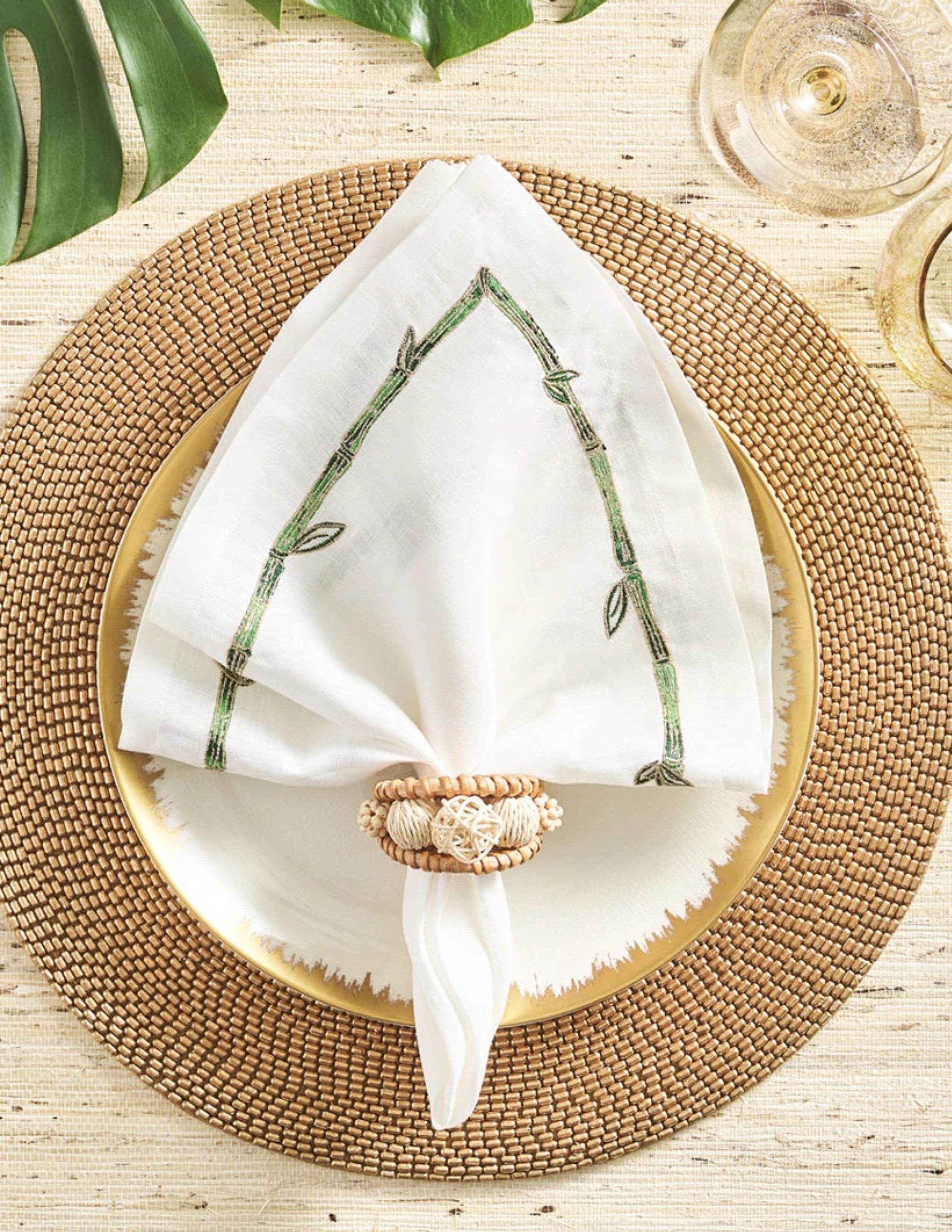 Playa Napkin Ring Set/4 - Natural