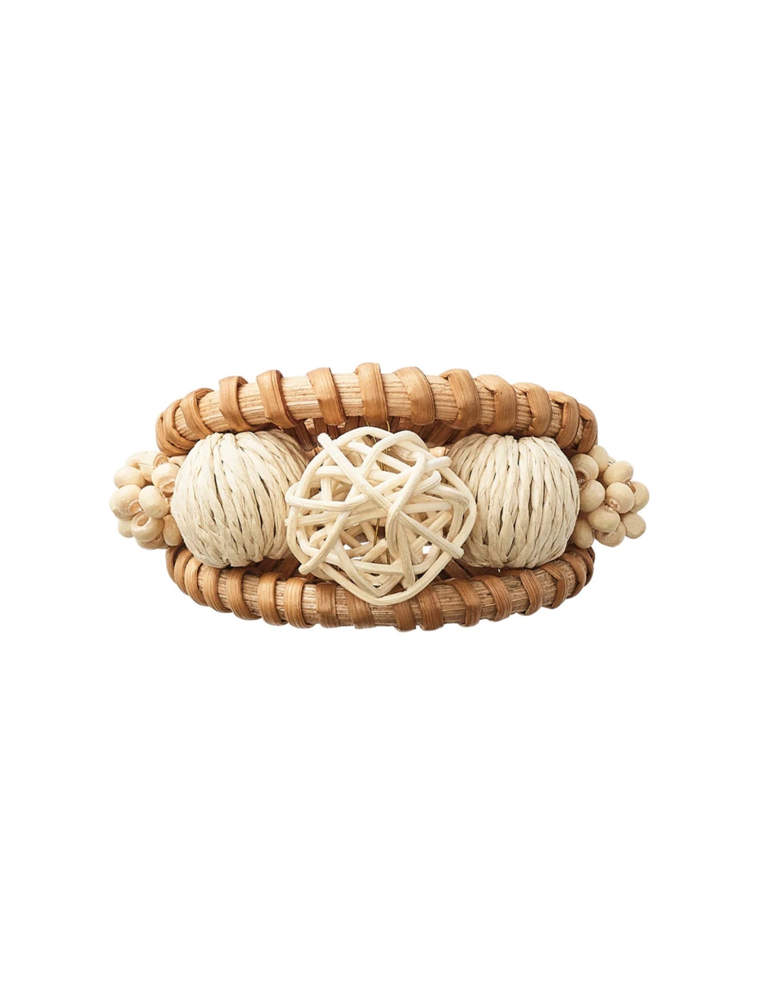 Playa Napkin Ring Set/4 - Natural