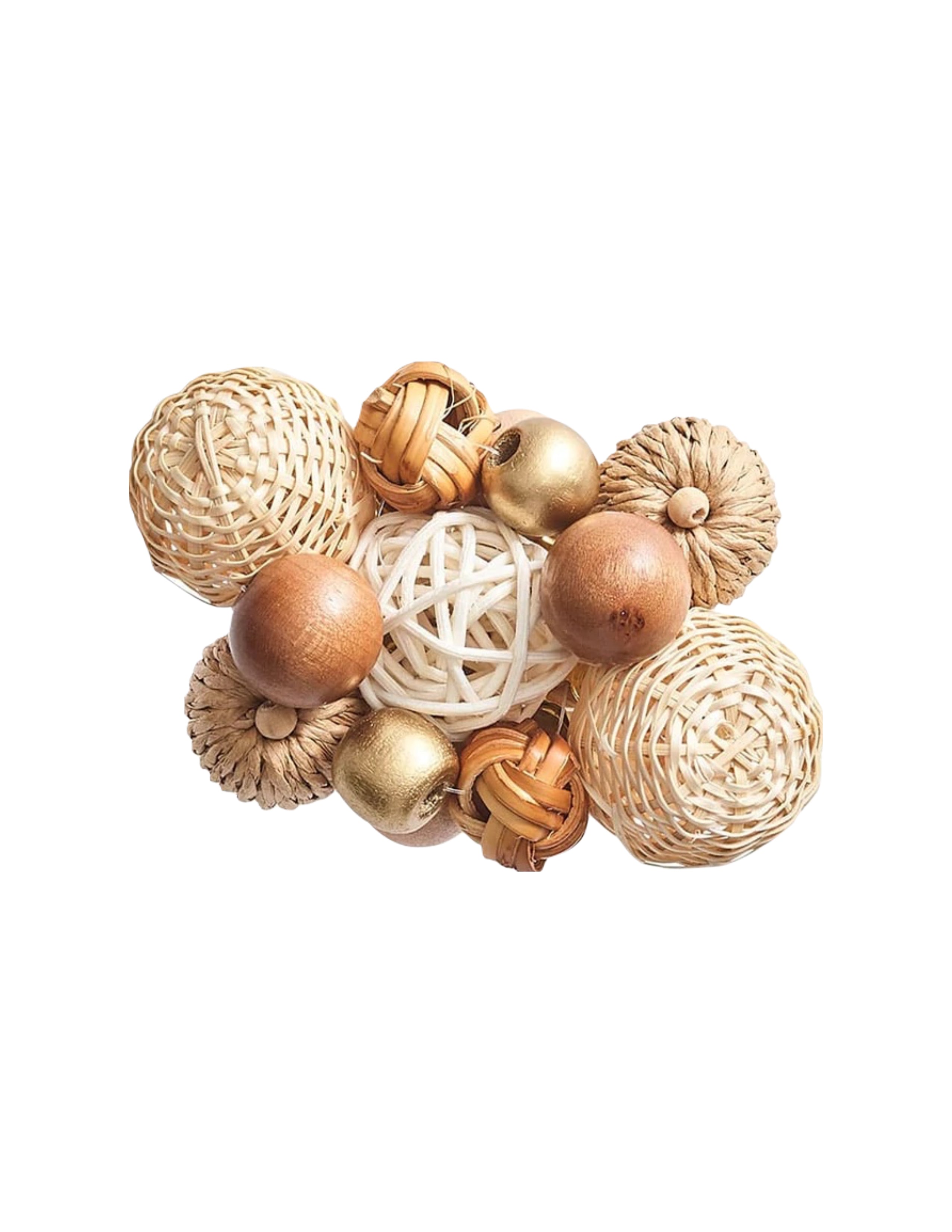 Java Napkin Ring Set/4 - Natural
