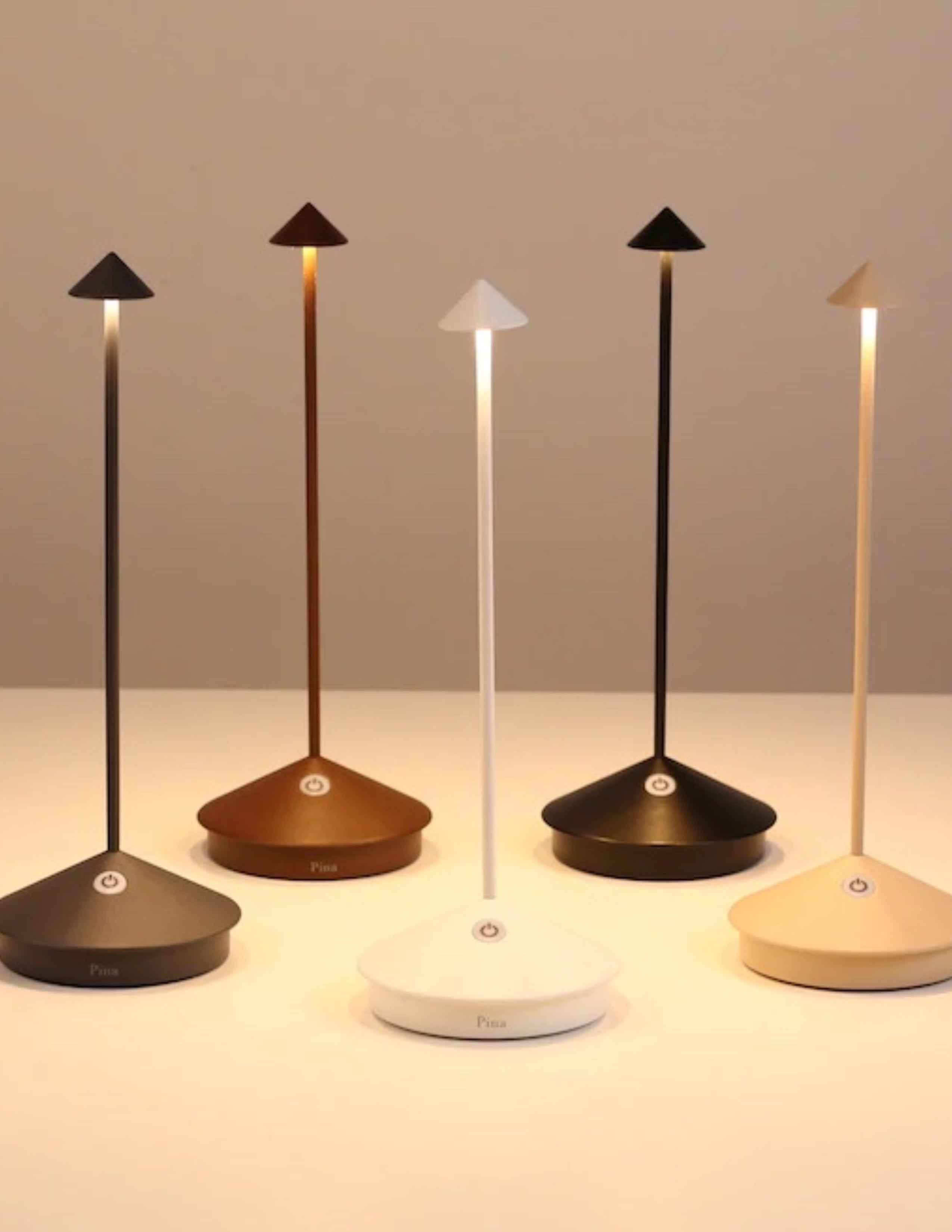 Pina Pro Table Lamps - Sand