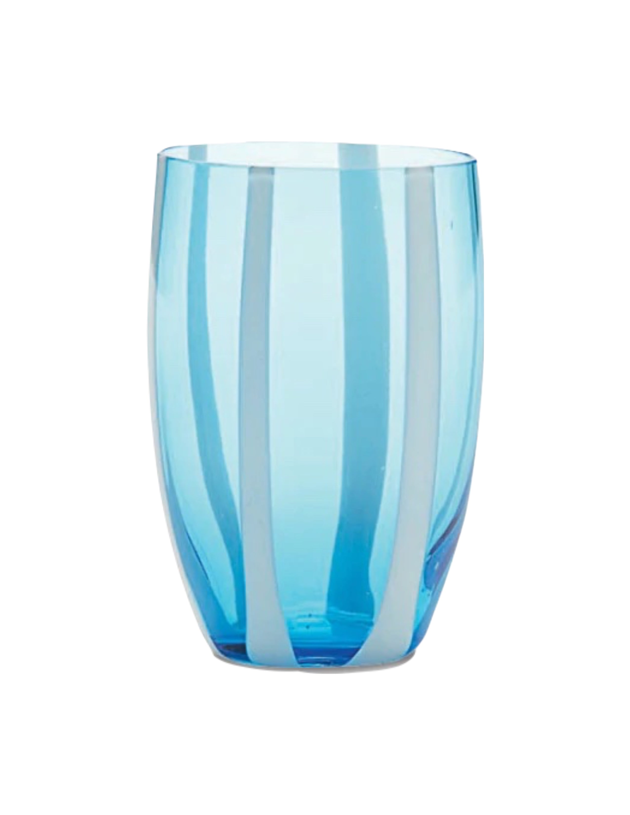 Gessato Tumbler Set/4 - Aquamarine