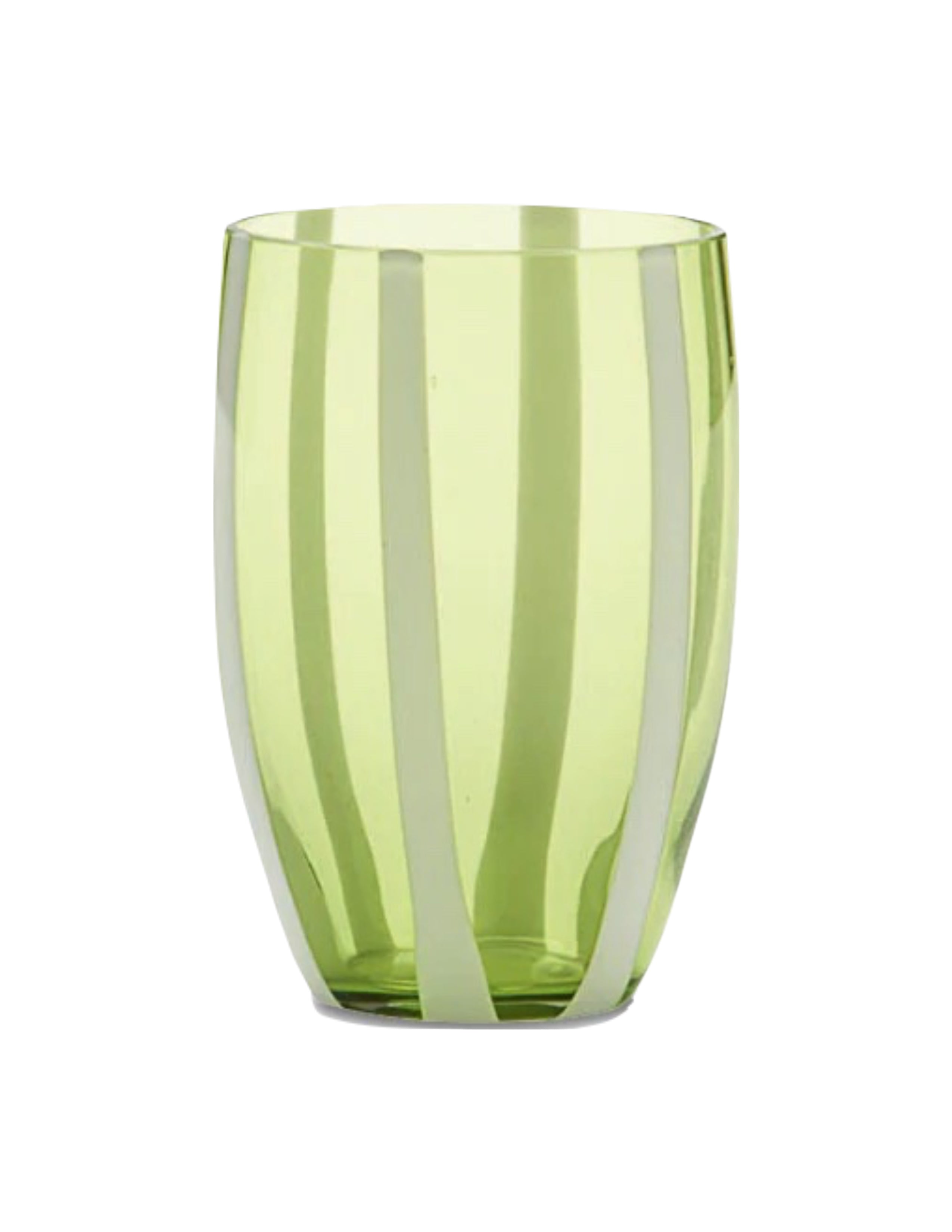 Gessato Tumbler Set/4 - Apple Green