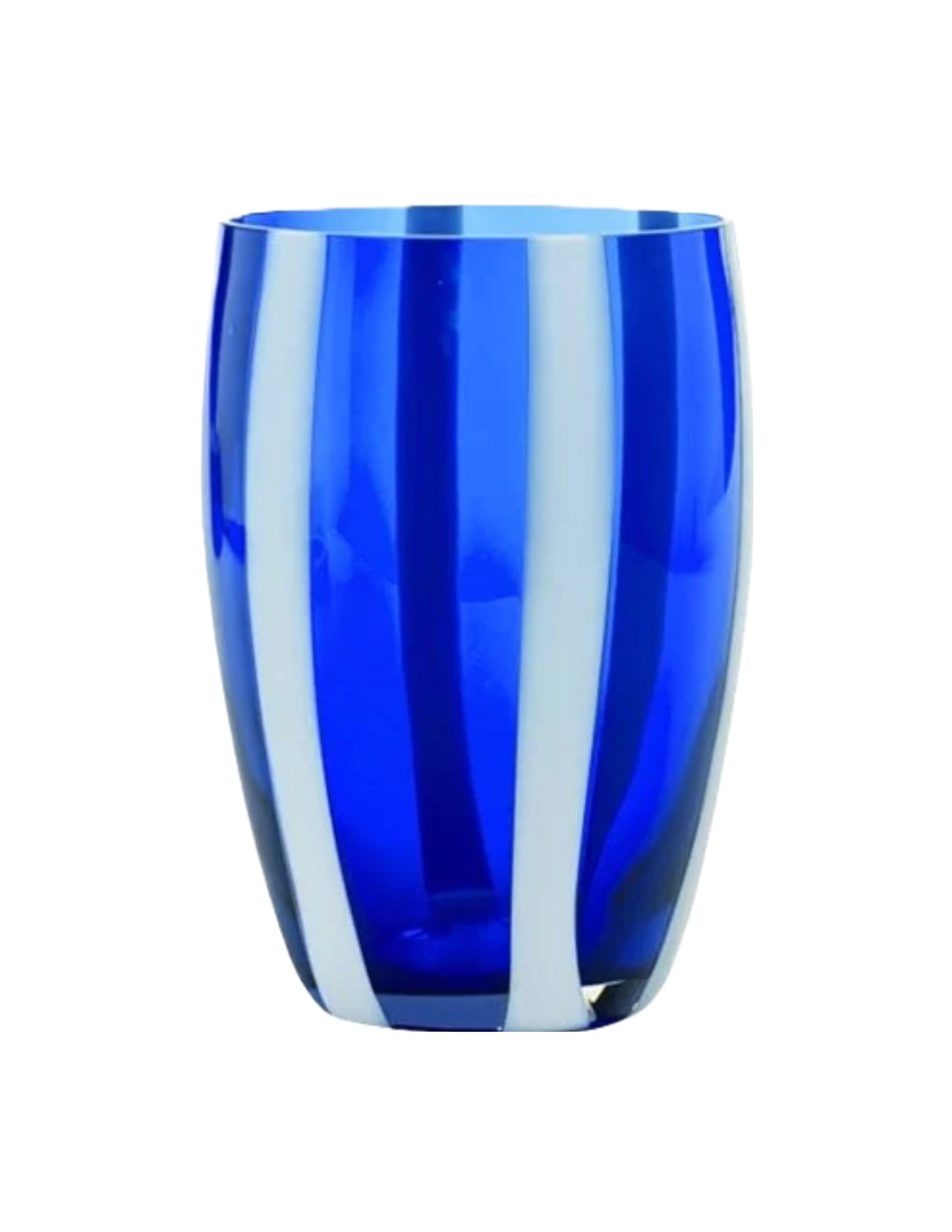 Gessato Tumbler Set/4 - Cobalt