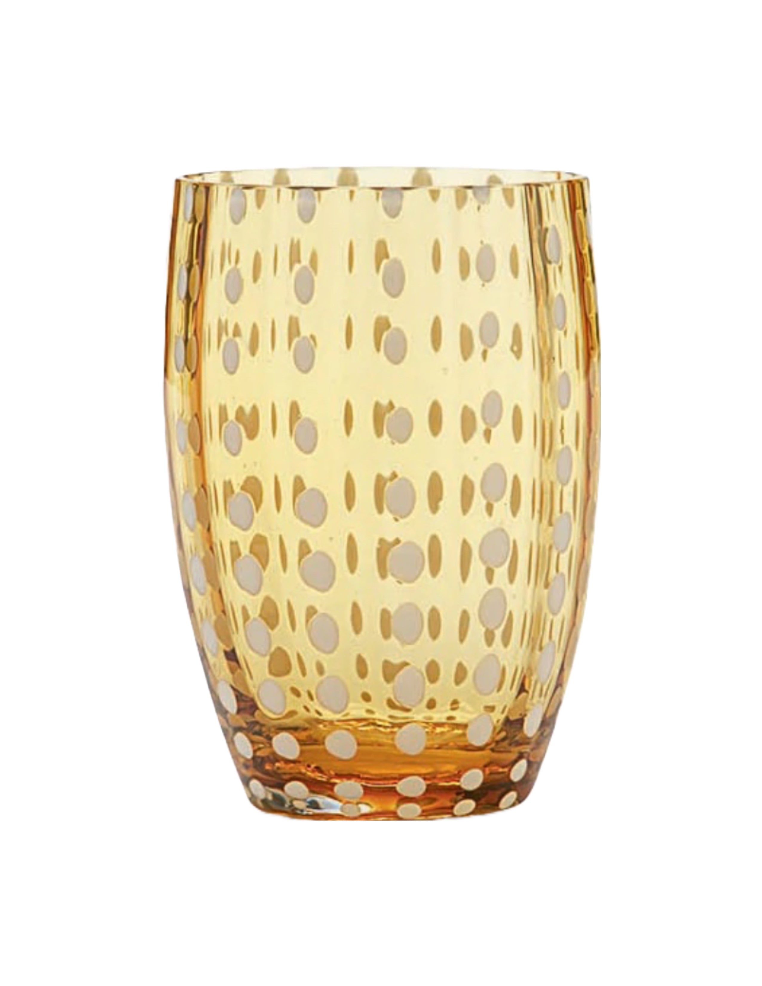 Perle Tumbler Set/4 - Amber