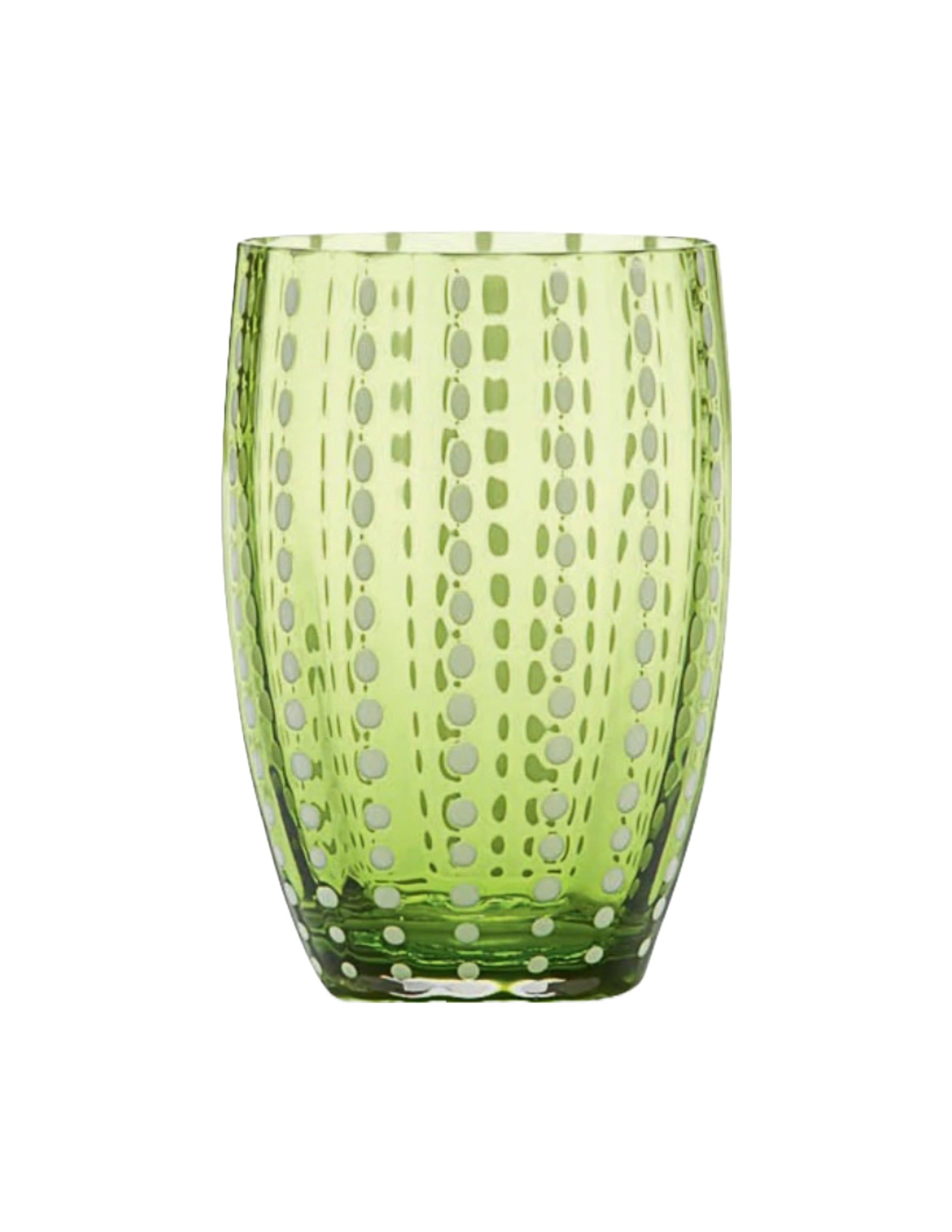 Perle Tumbler Set/4 - Apple Green
