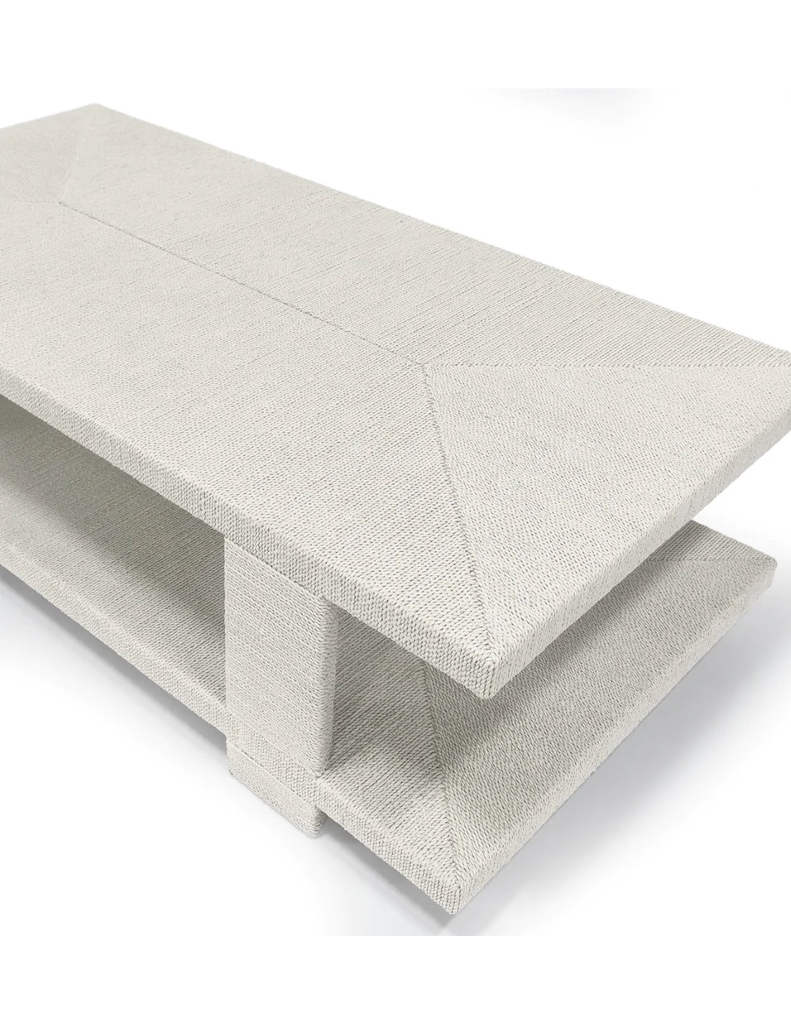 Clint Coffee Table - White Sand