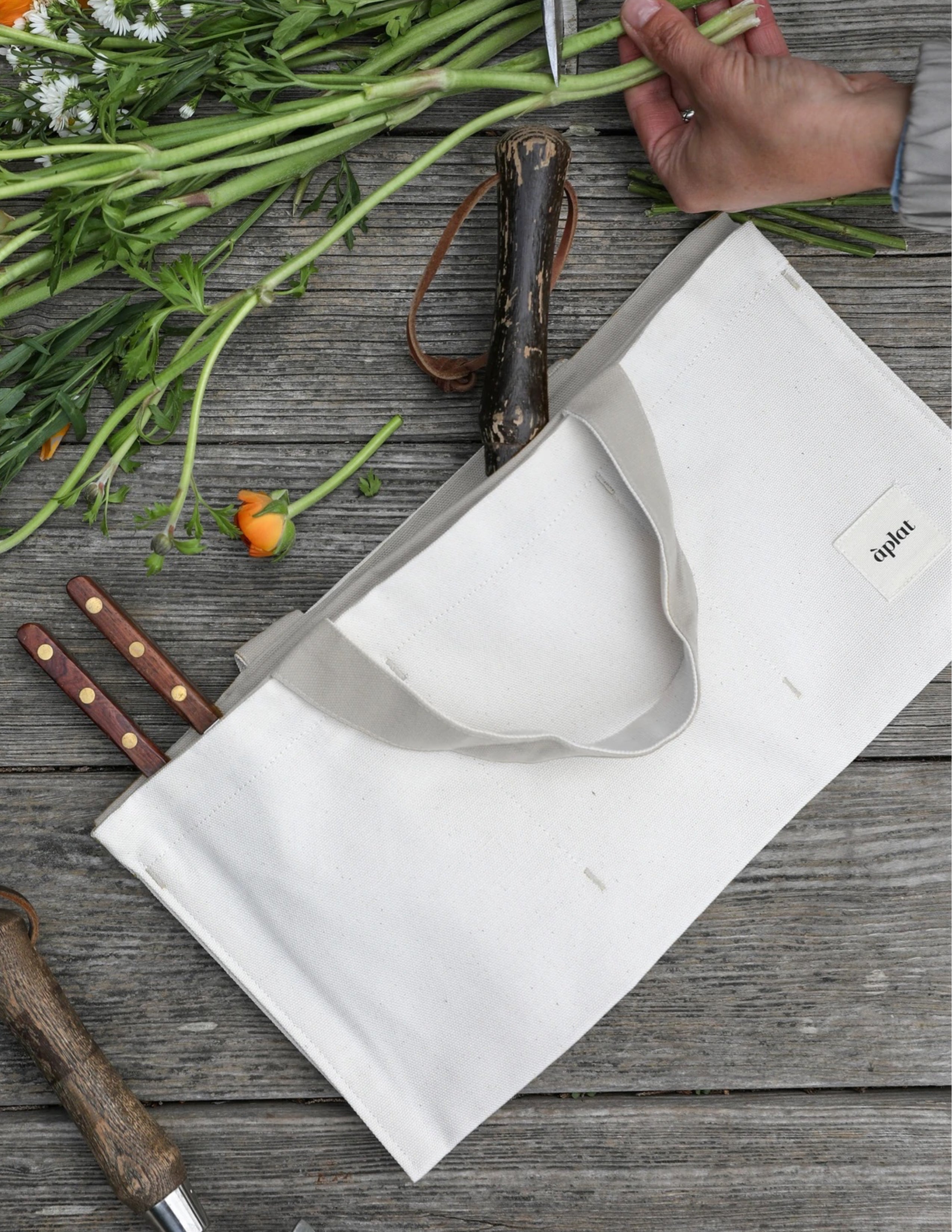 Vin One Bottle Wine Tote - Two Tone Stone