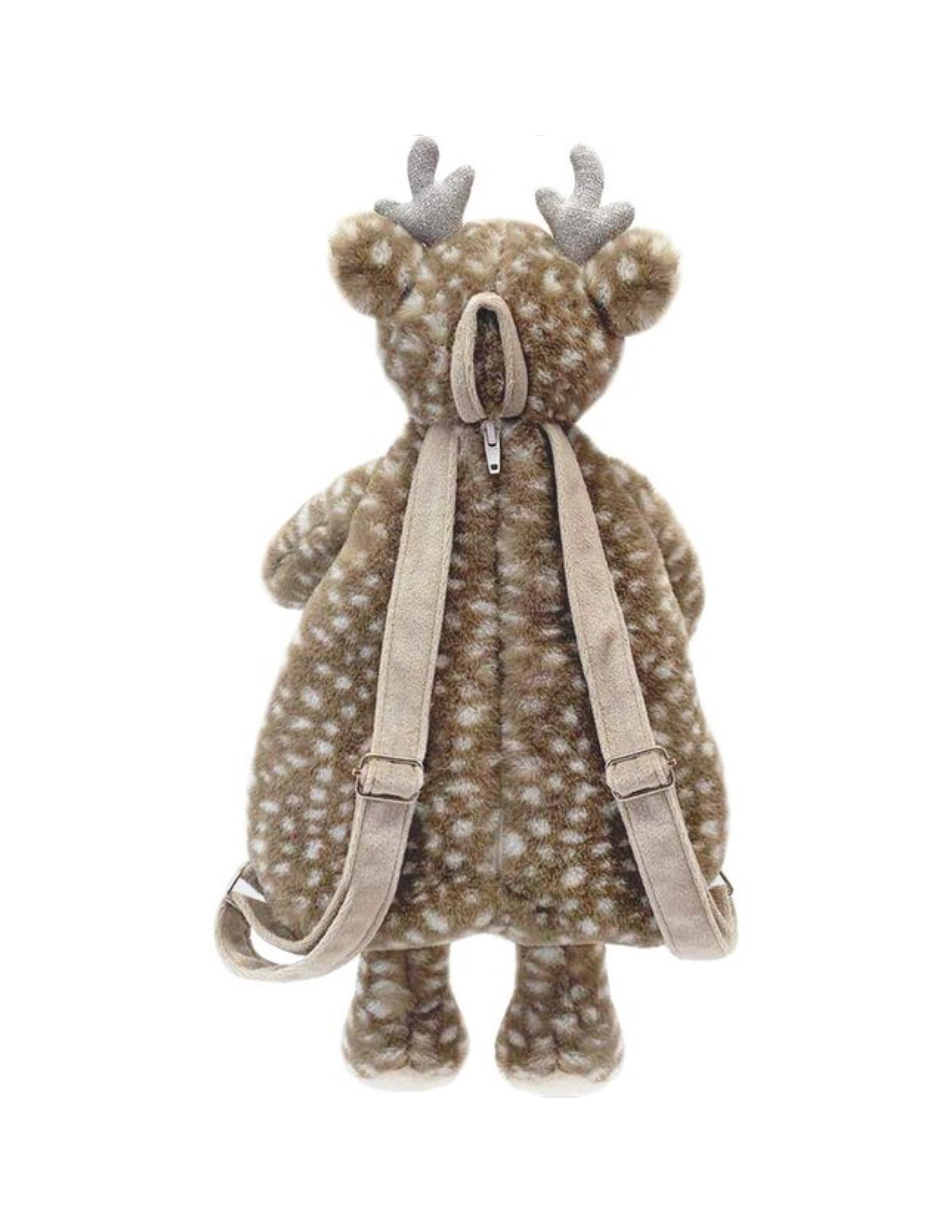 'Fiona' Fawn Plush Backpack
