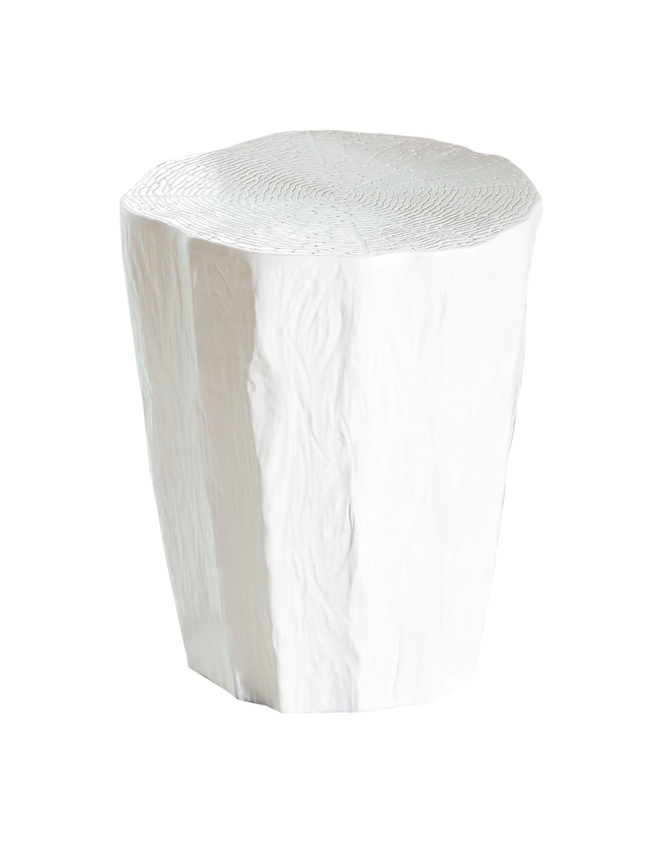 Trunk Stool-White