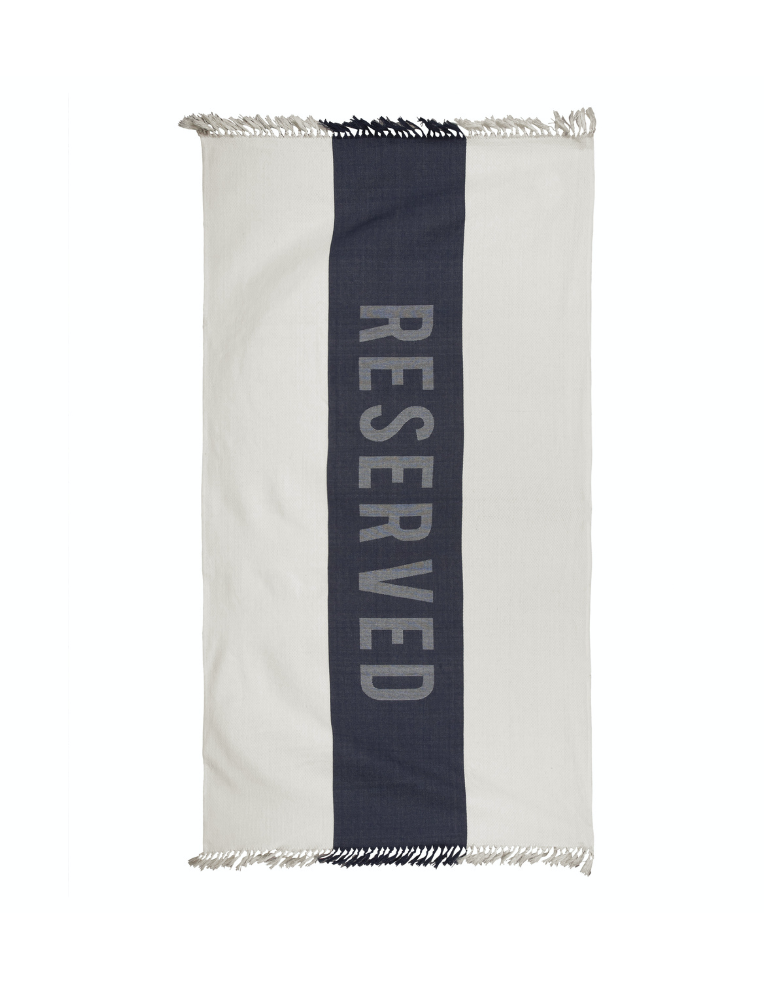 Reserved Beach Towel - Indigo
