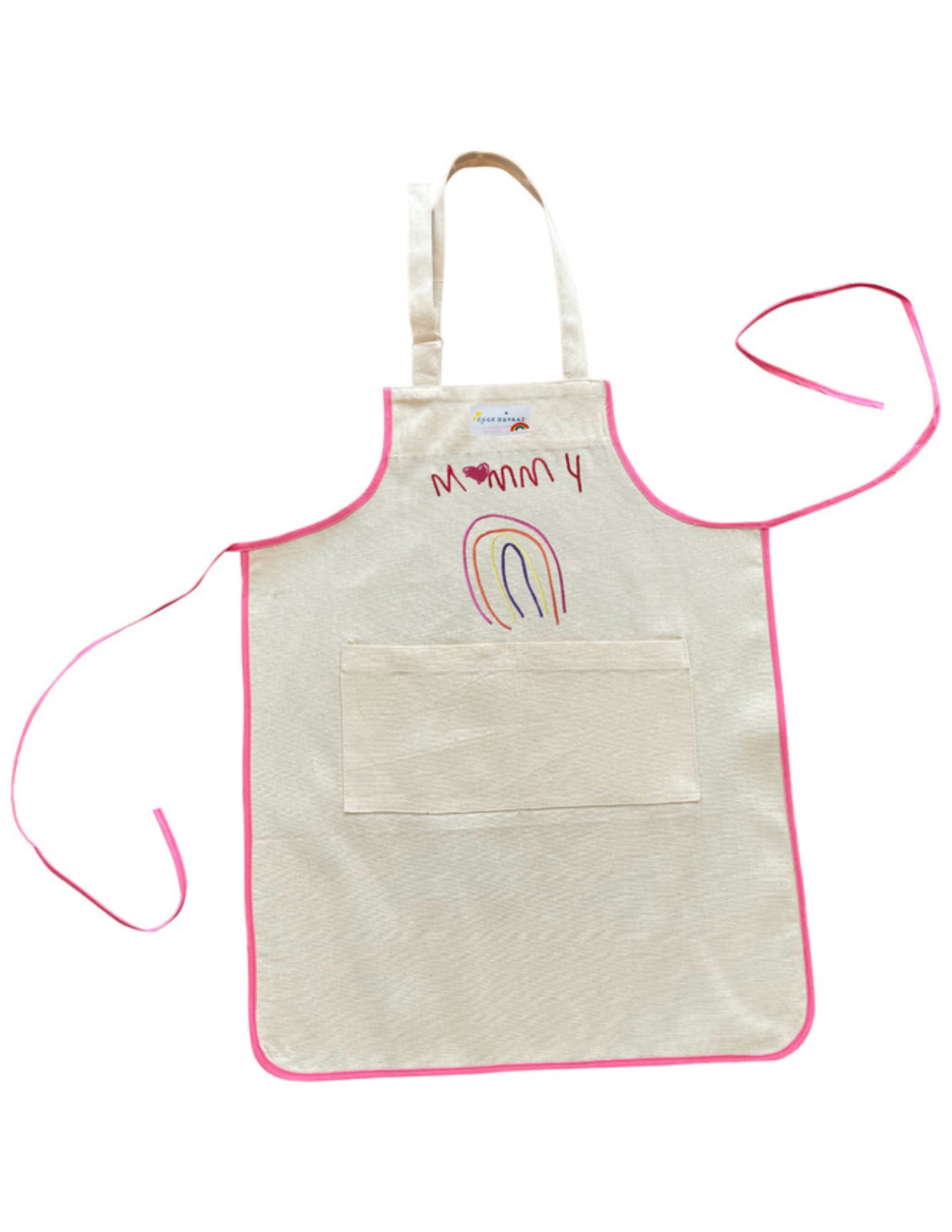 Draw Your Own Apron Gift Set - Adult
